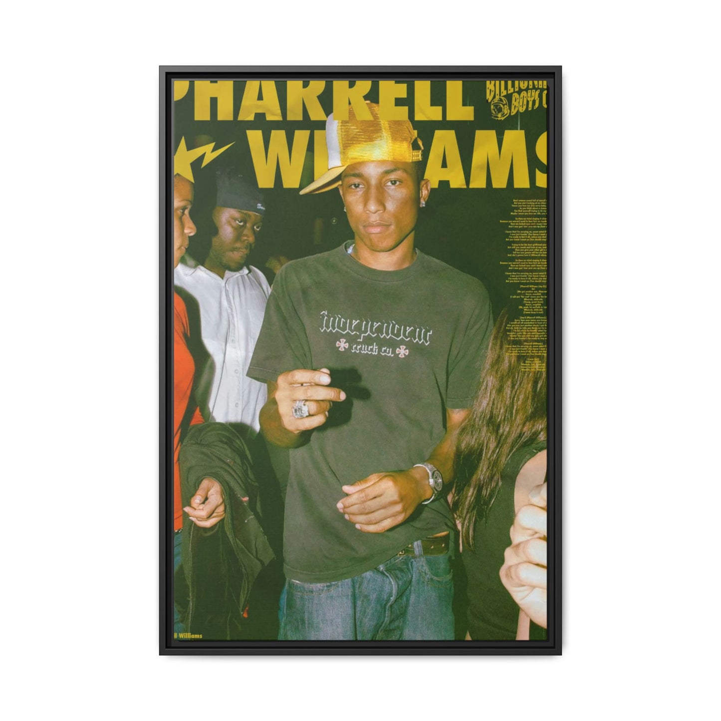BILLIONAIRE BOYS CANVAS WITH FRAME