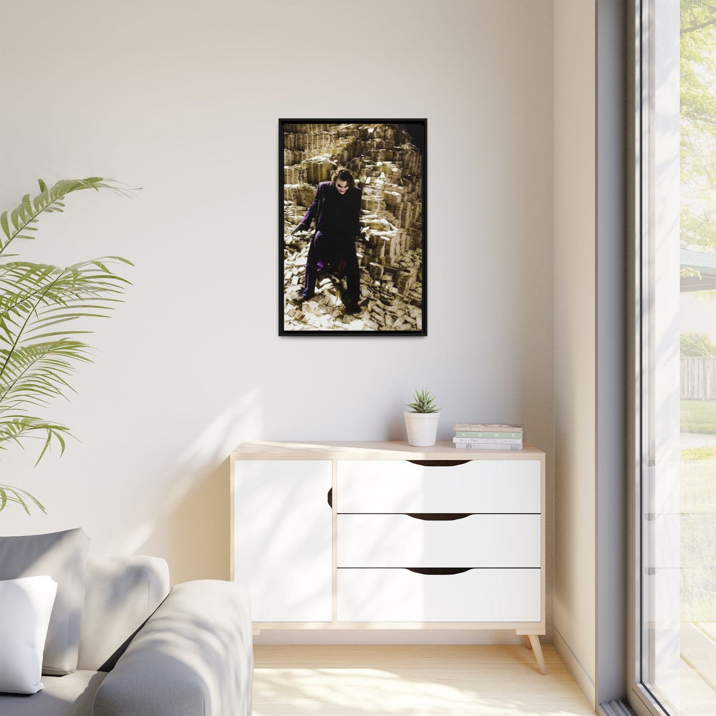 JOKER CANVAS WITH FRAME