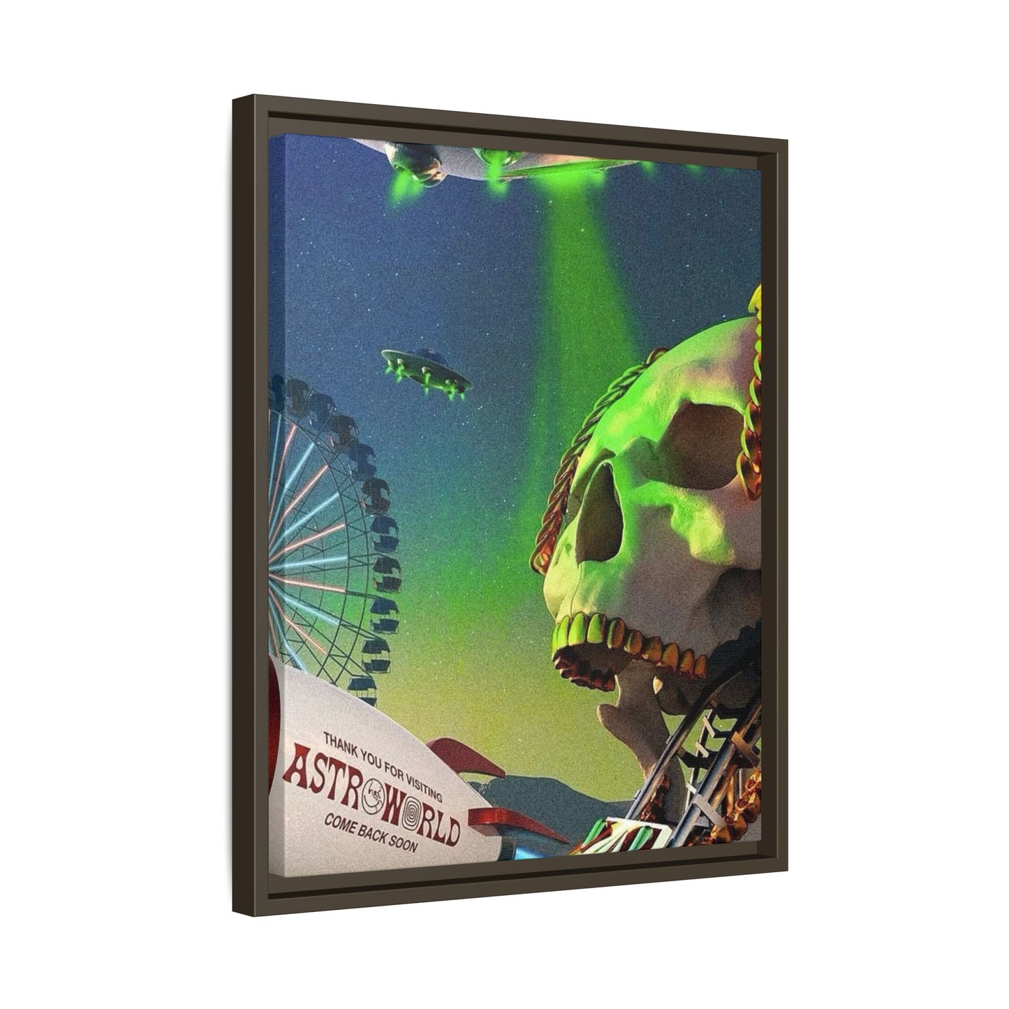 ASTROWORLD CANVAS WITH FRAME