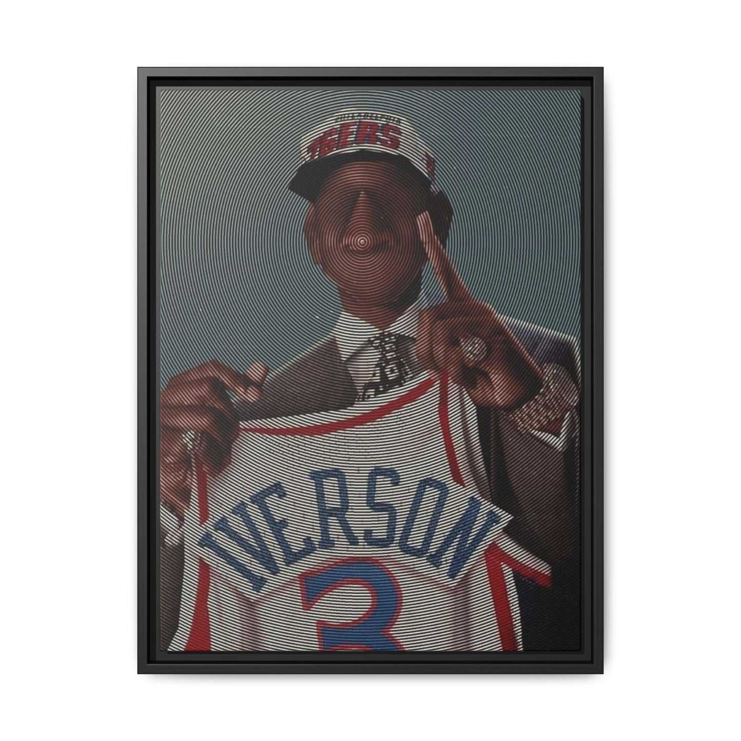 IVERSON CANVAS WITH FRAME