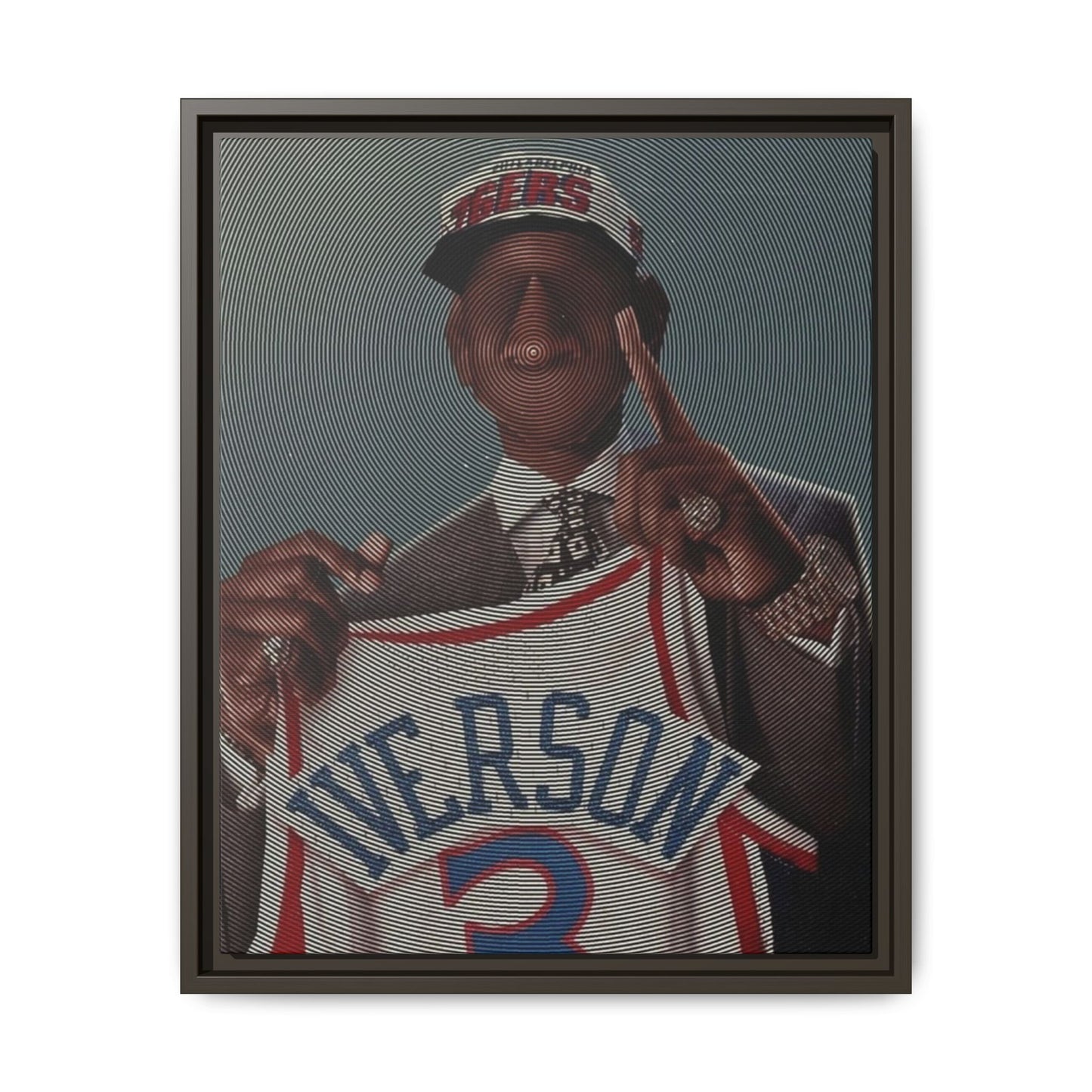 IVERSON CANVAS WITH FRAME