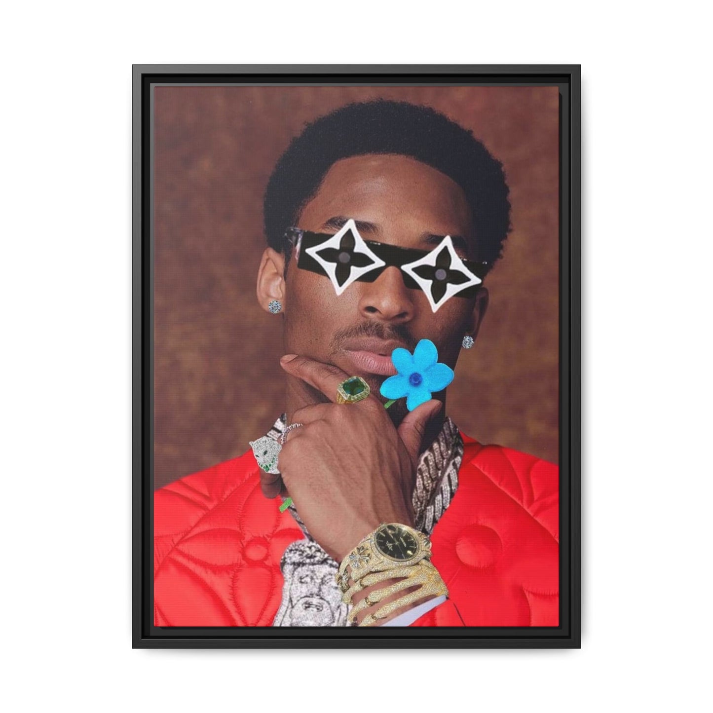 KOBE CANVAS WITH FRAME