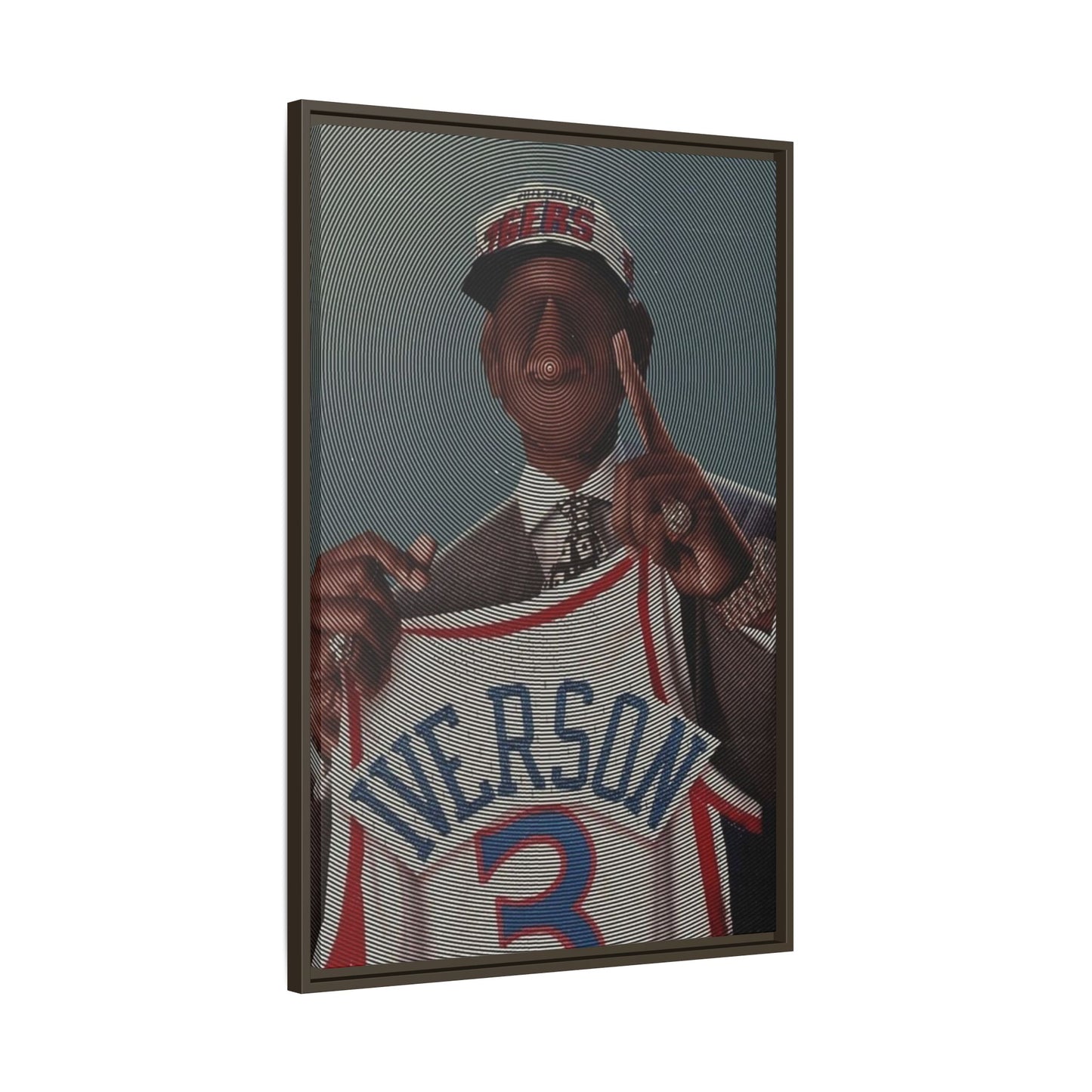 IVERSON CANVAS WITH FRAME