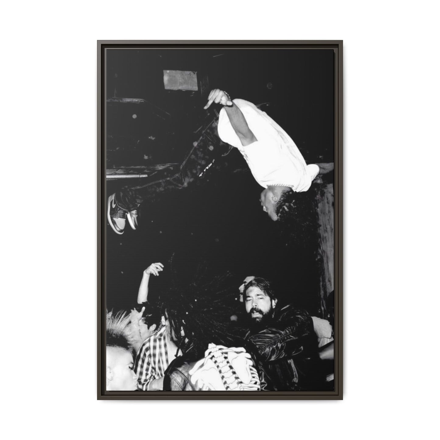DIE LIT CANVAS WITH FRAME