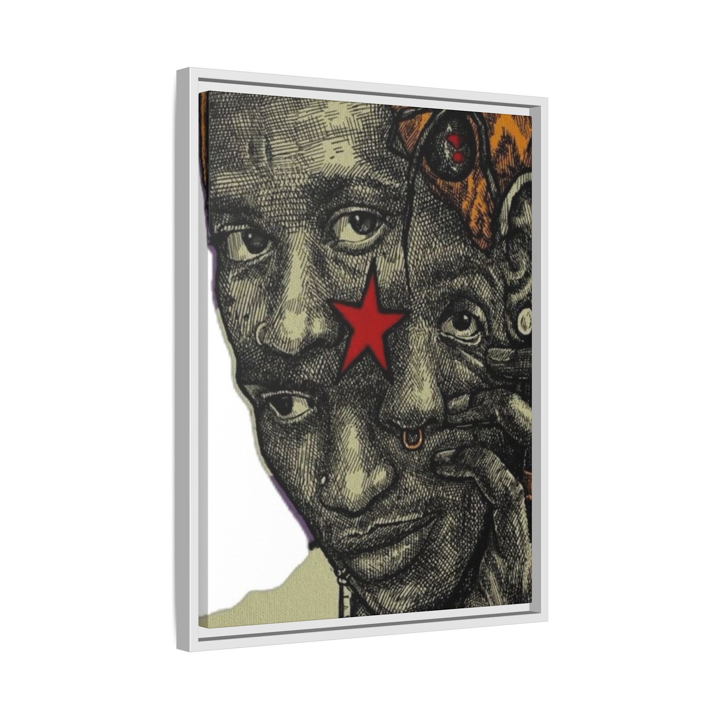 THUG FREE CANVAS WITH FRAME