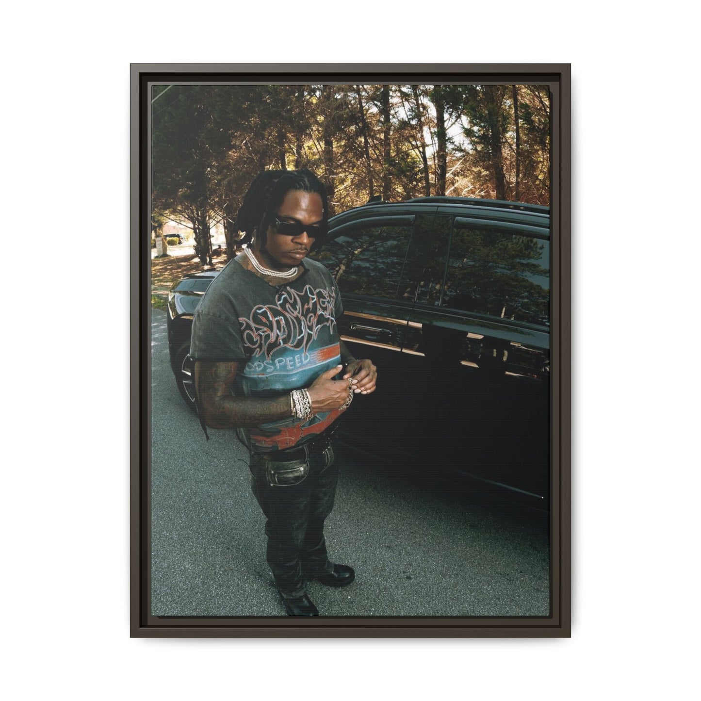 GUNNA CANVAS WITH FRAME