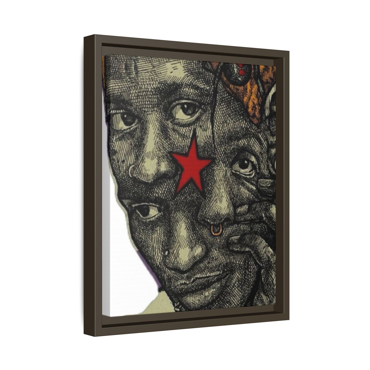 THUG FREE CANVAS WITH FRAME