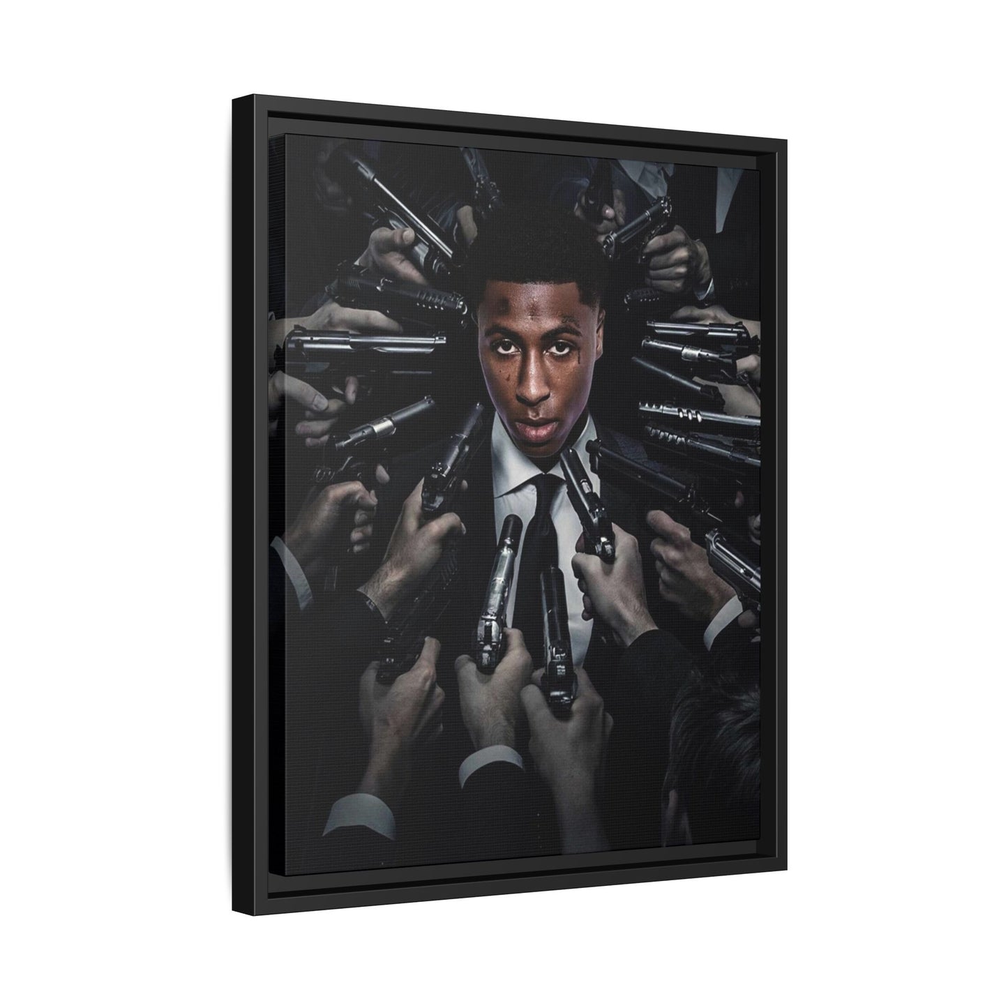 YOUNGBOY CANVAS WITH FRAME