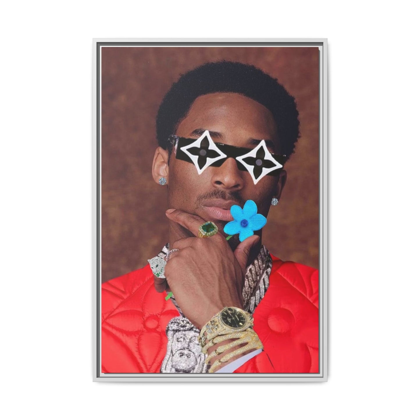 KOBE CANVAS WITH FRAME