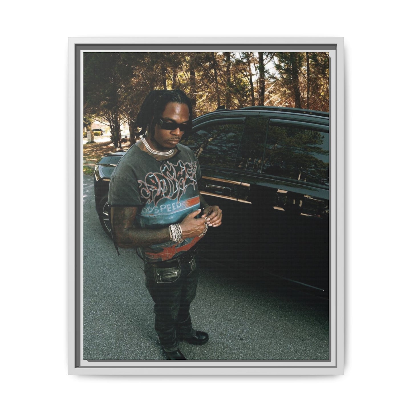 GUNNA CANVAS WITH FRAME