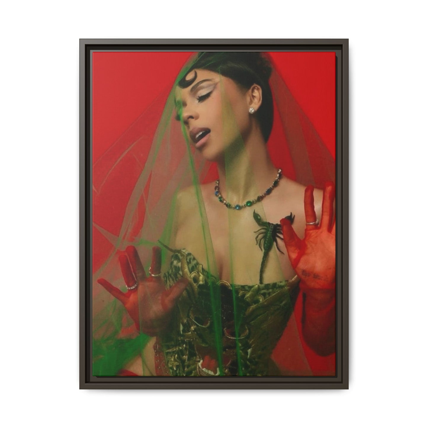MARIAH CANVAS WITH FRAME