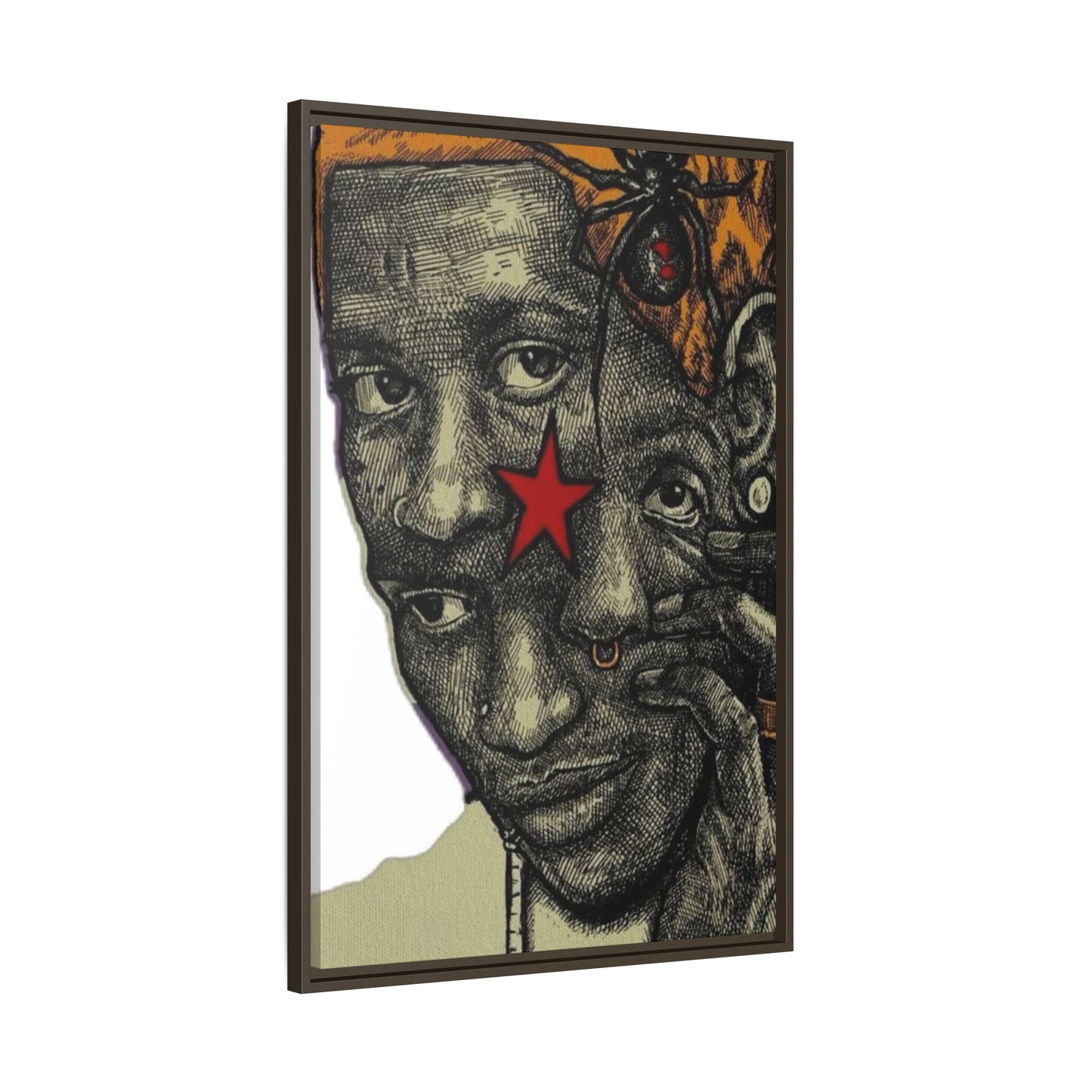 THUG FREE CANVAS WITH FRAME