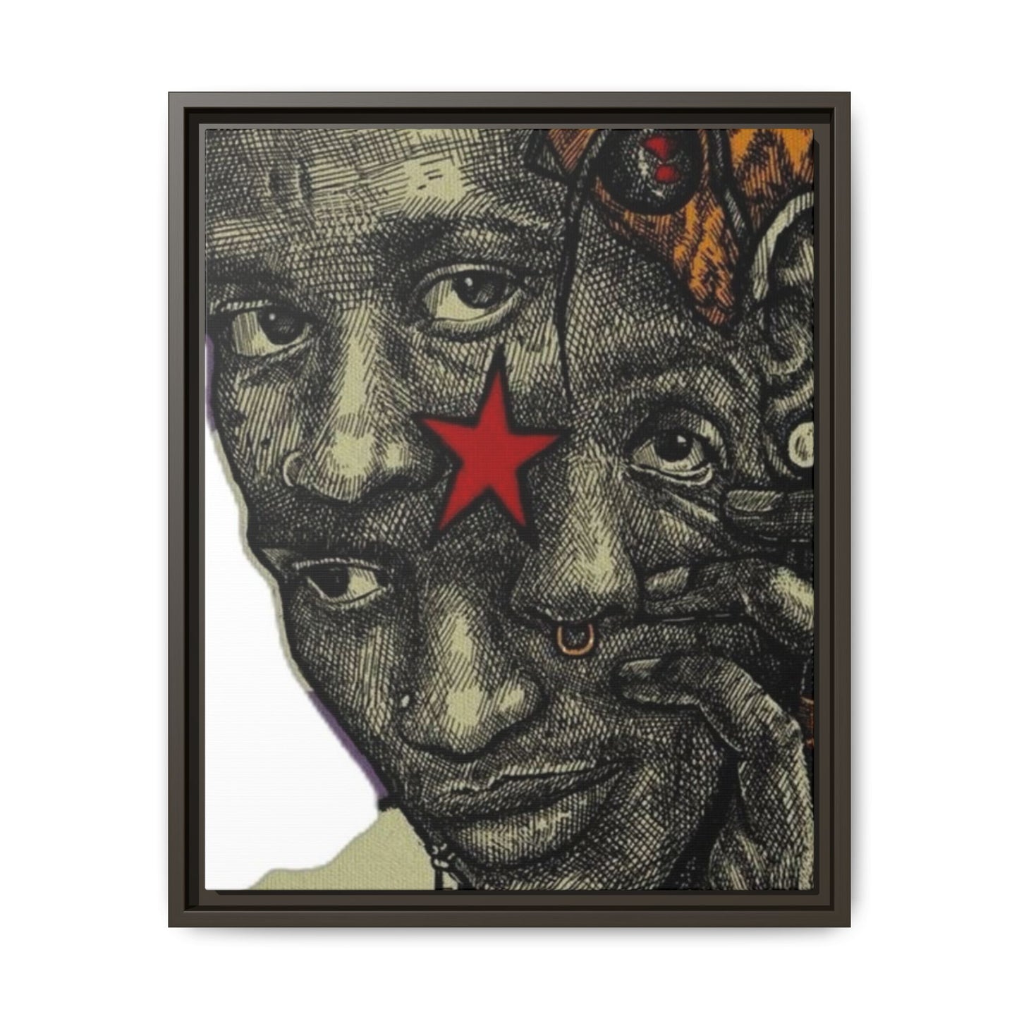 THUG FREE CANVAS WITH FRAME