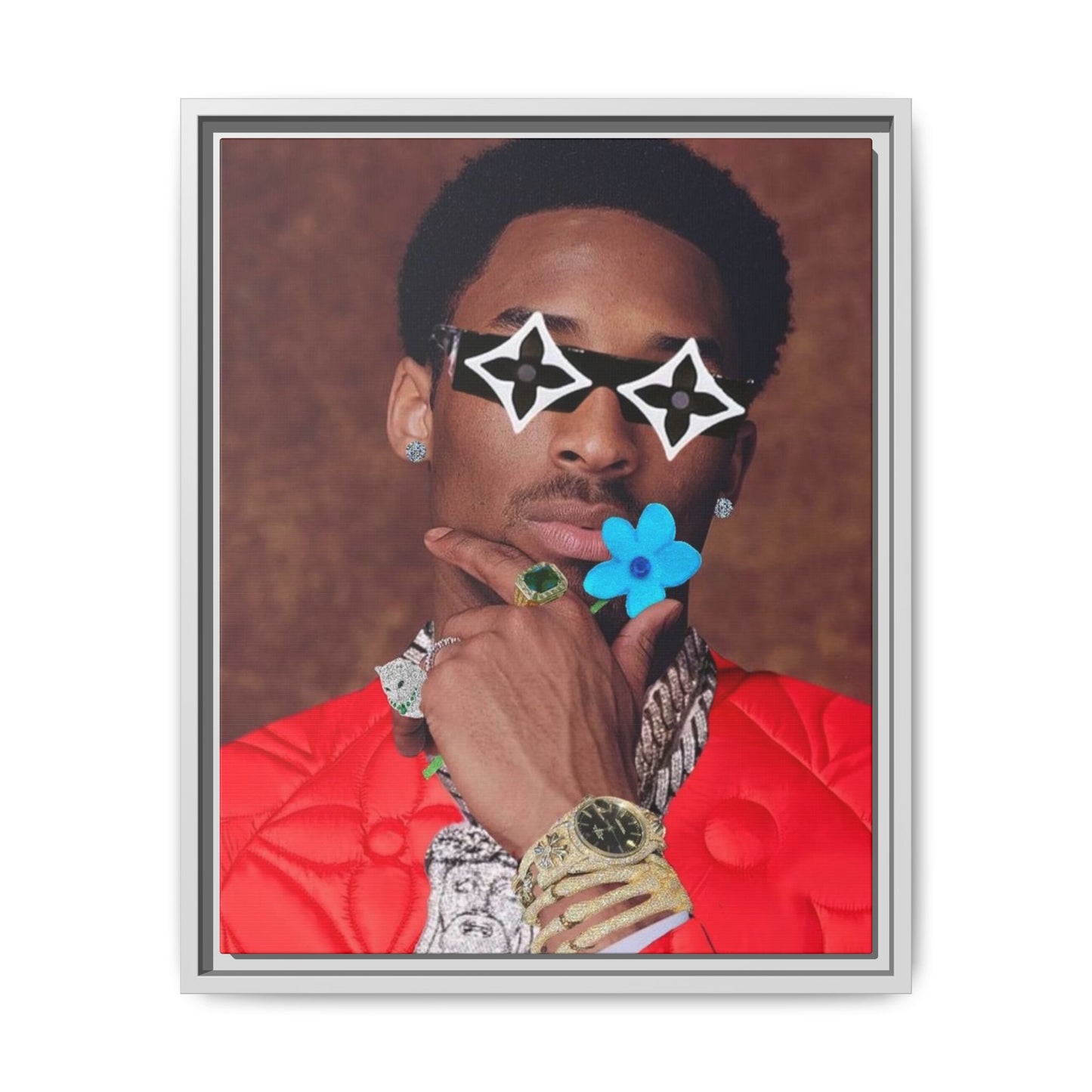 KOBE CANVAS WITH FRAME