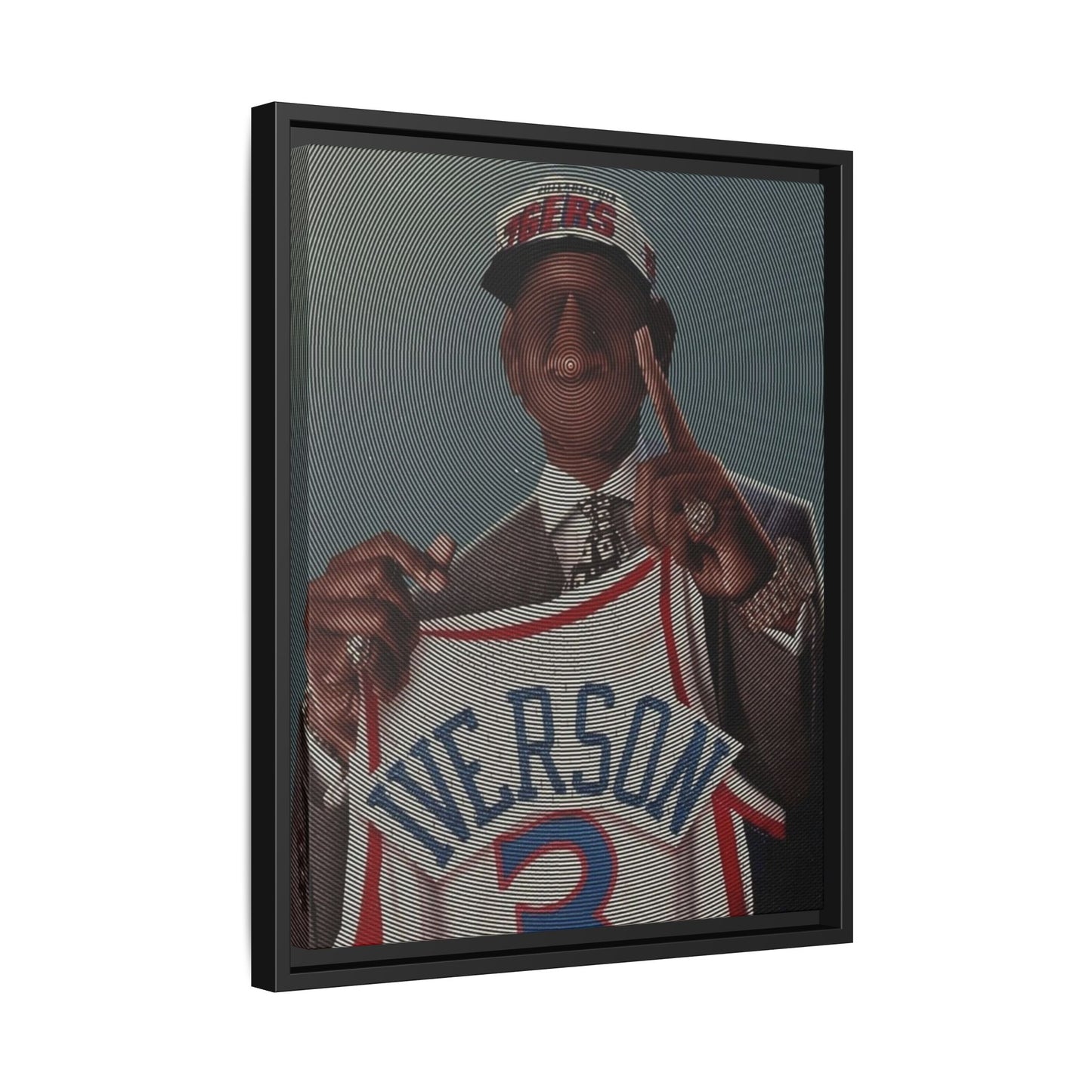 IVERSON CANVAS WITH FRAME