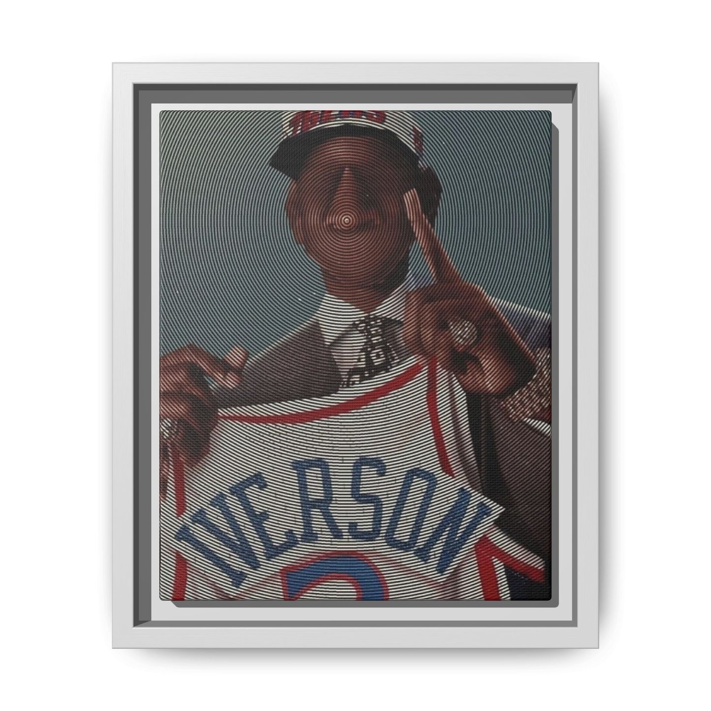 IVERSON CANVAS WITH FRAME
