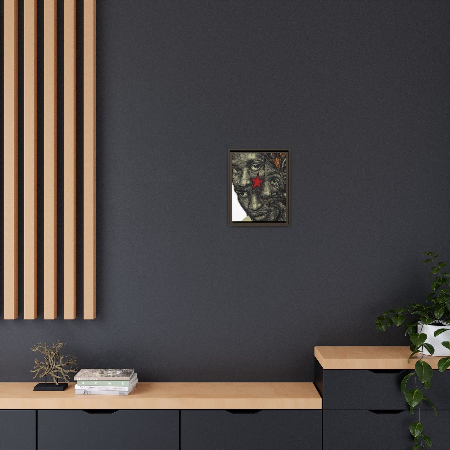 THUG FREE CANVAS WITH FRAME