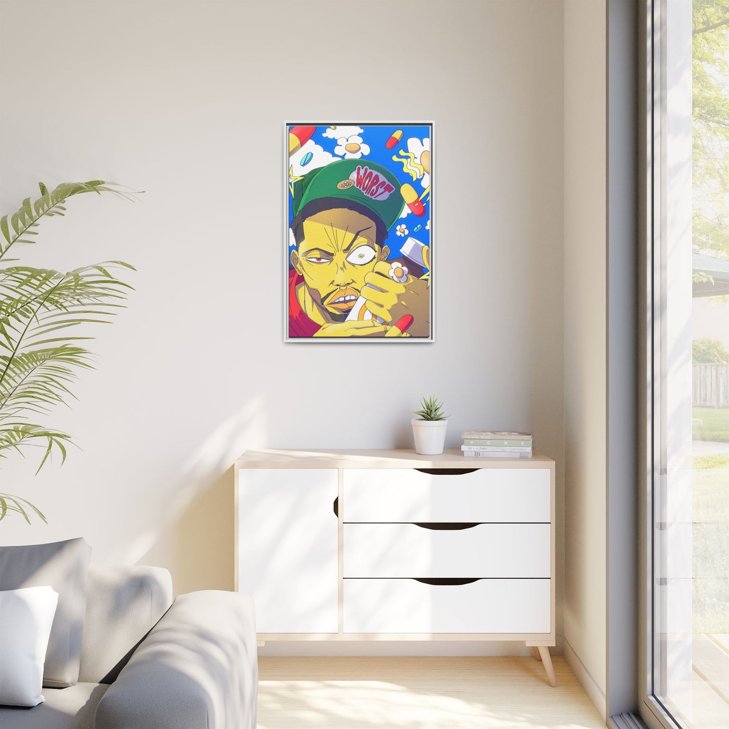 VEEZE CANVAS WITH FRAME