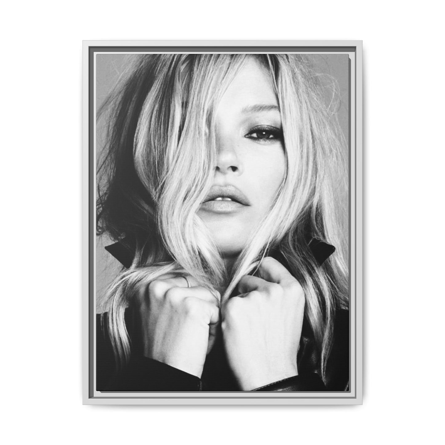 KATE MOSS CANVAS WITH FRAME