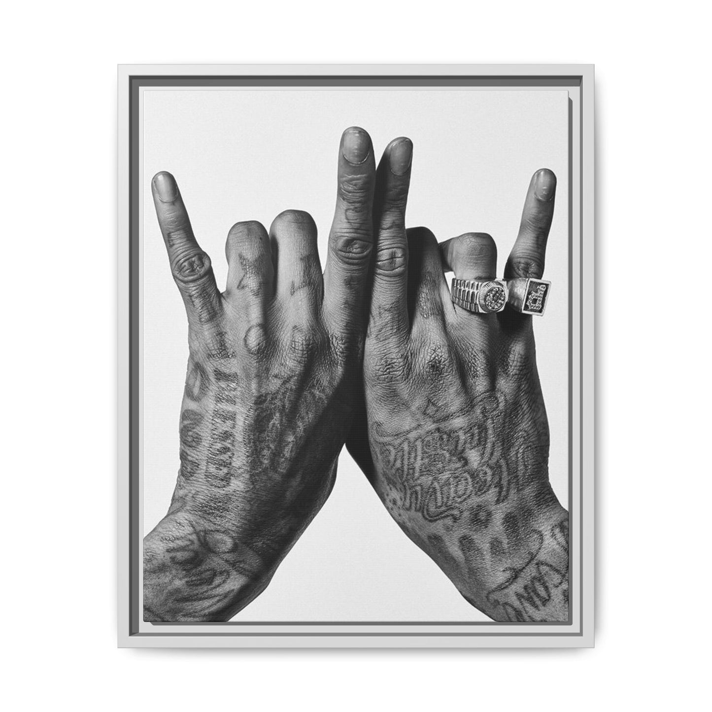 WIZ CANVAS WITH FRAME