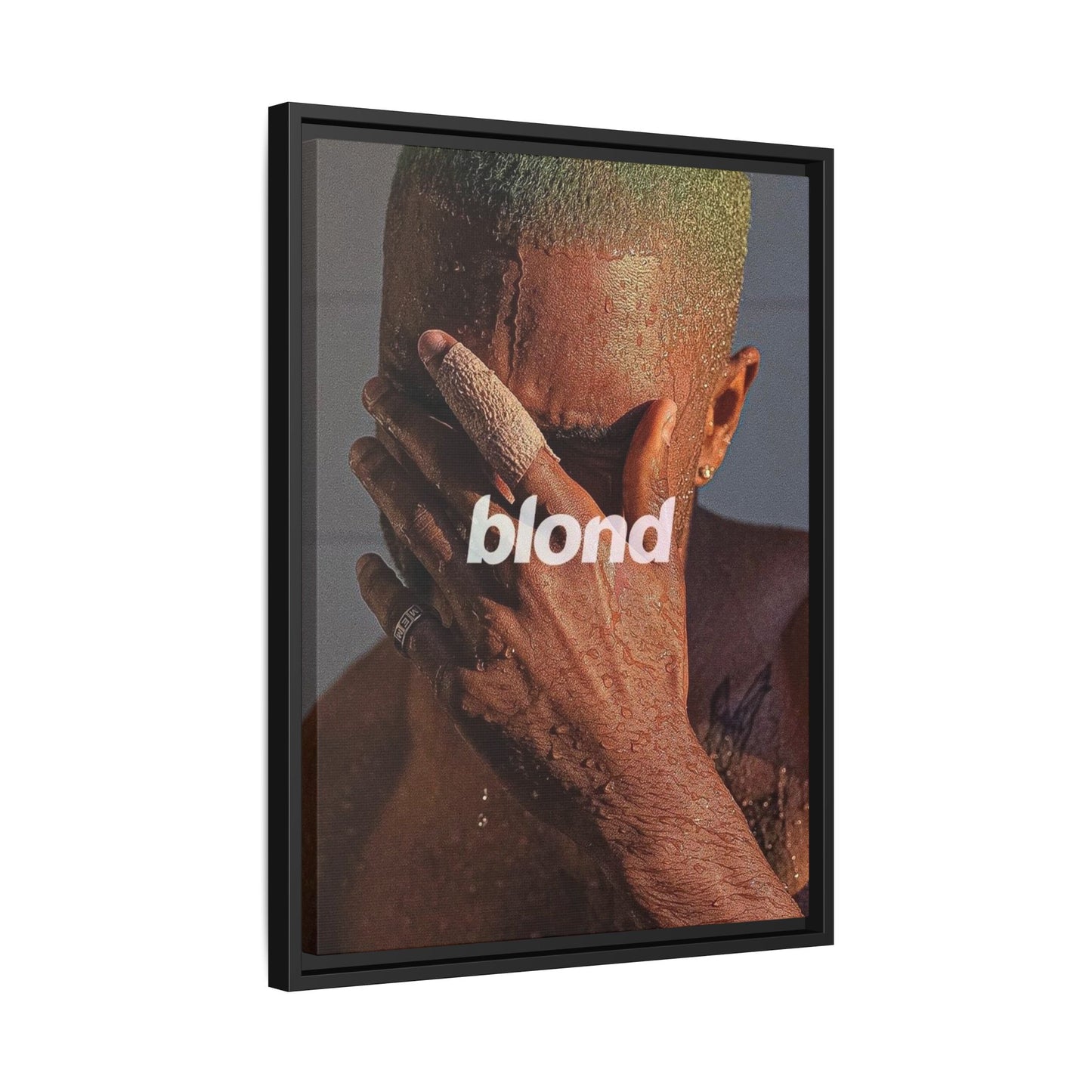 BLOND CANVAS WITH FRAME