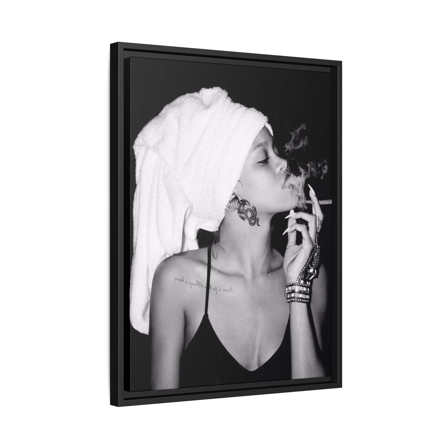 BADGAL CANVAS WITH FRAME
