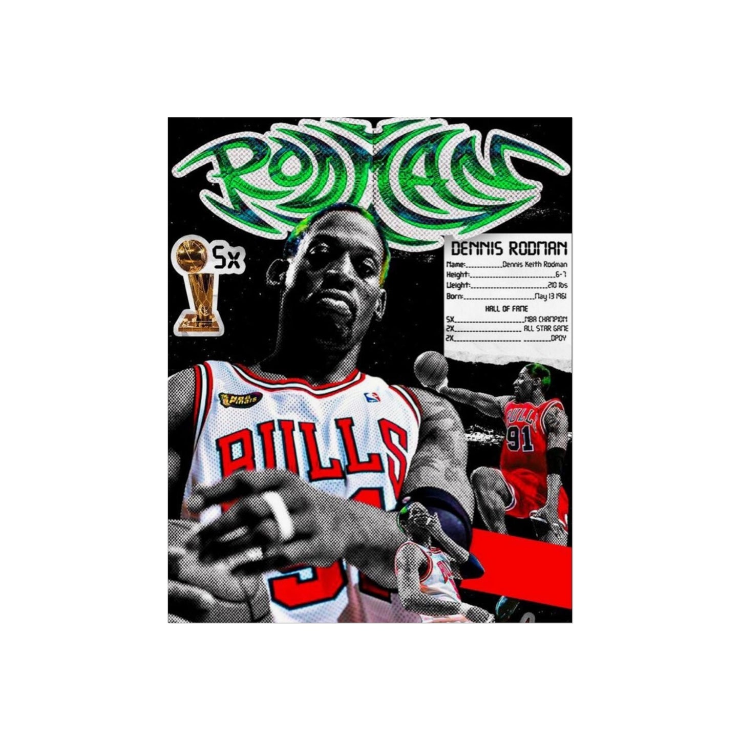 RODMAN POSTER