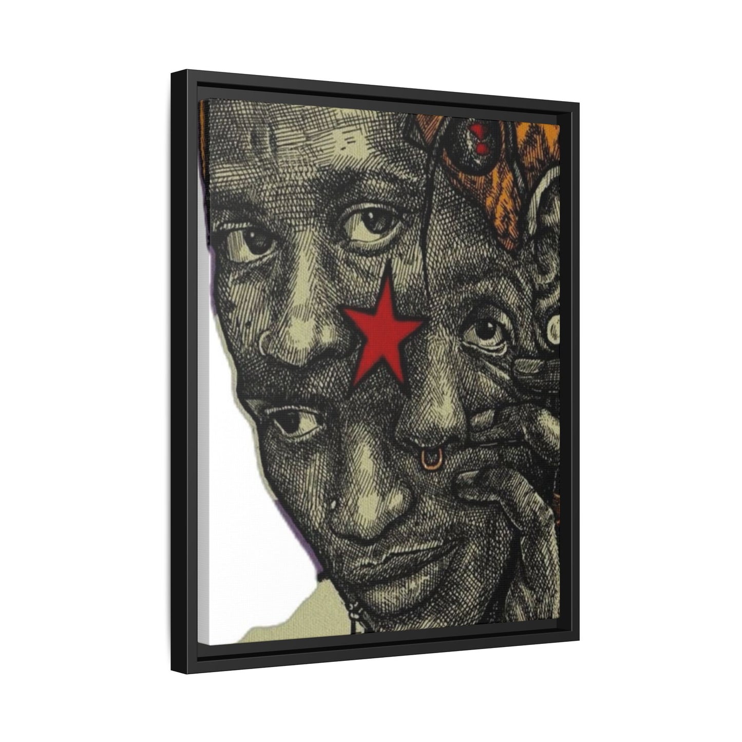 THUG FREE CANVAS WITH FRAME