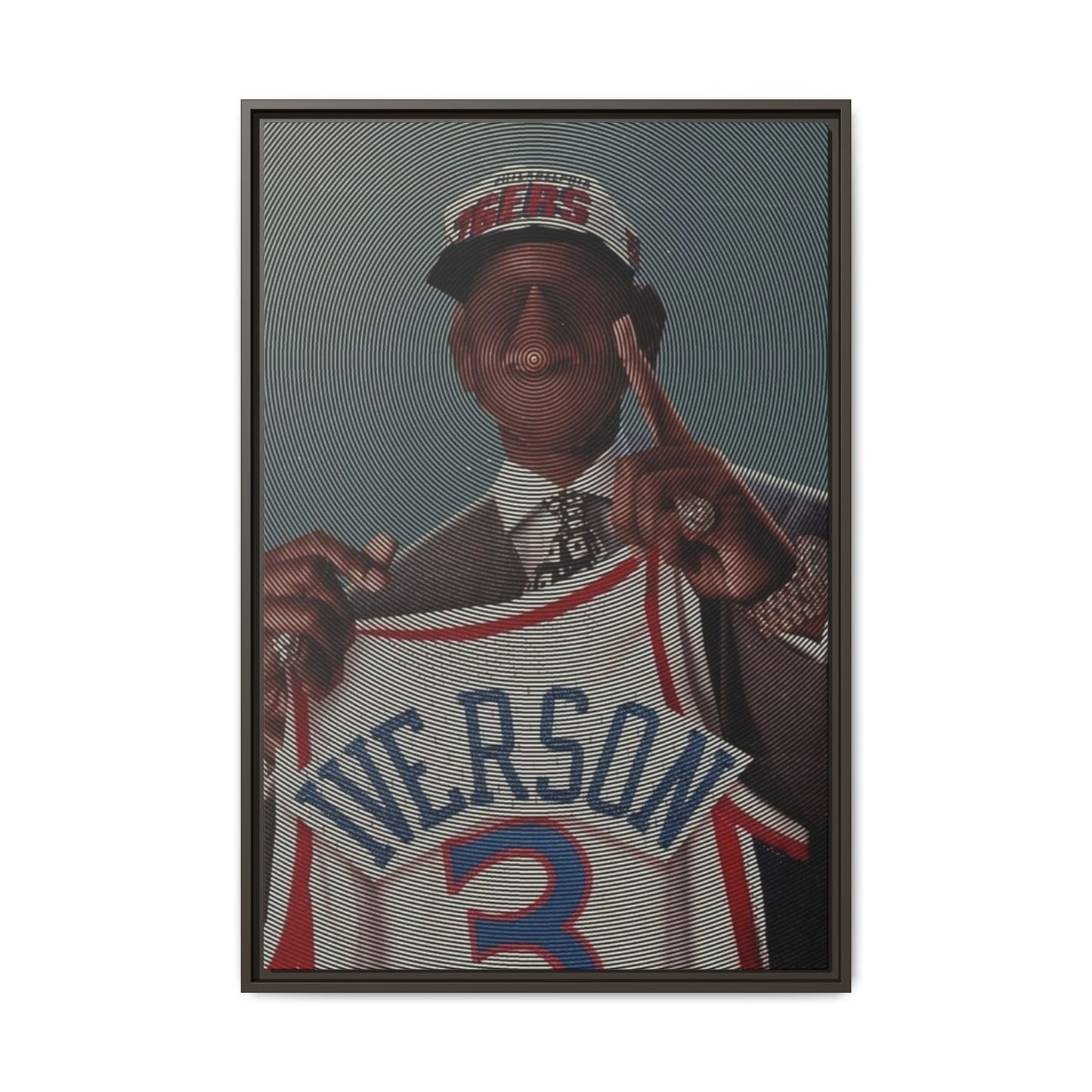 IVERSON CANVAS WITH FRAME