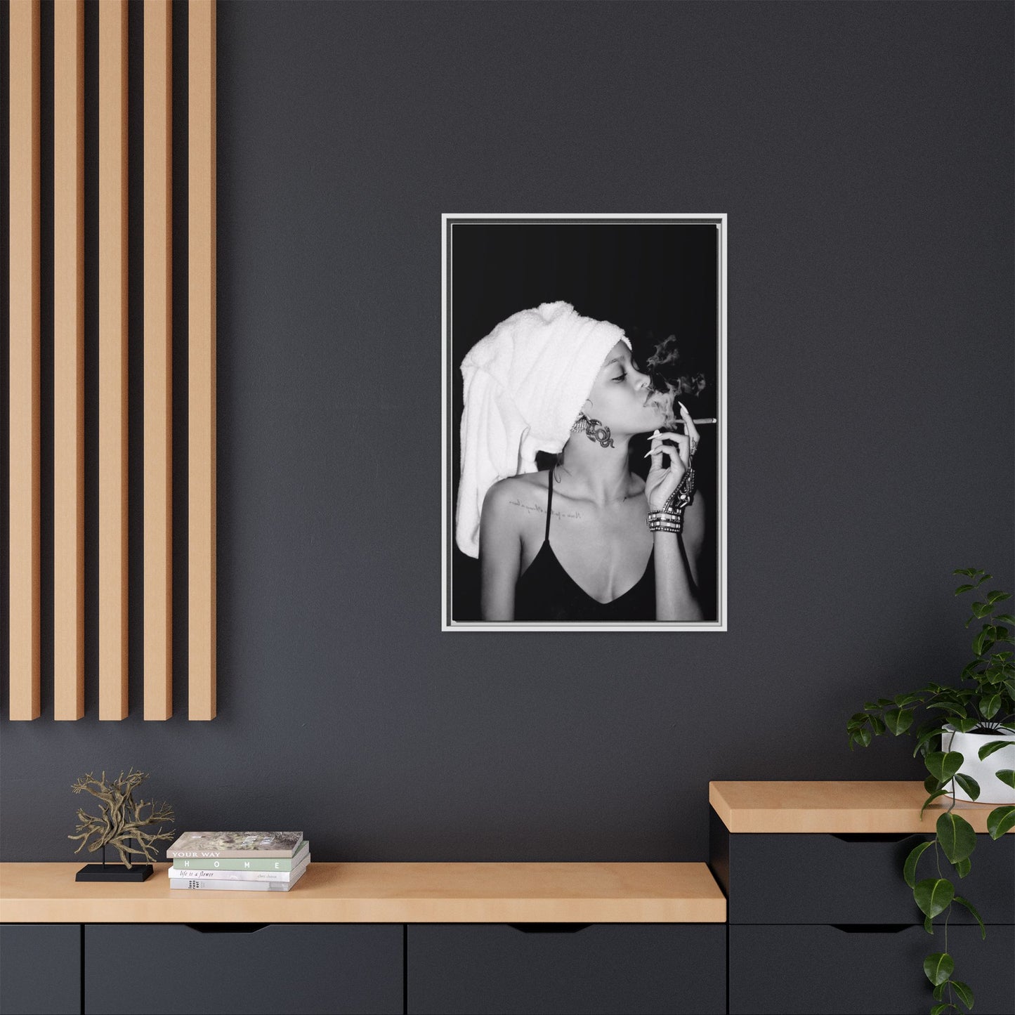 BADGAL CANVAS WITH FRAME