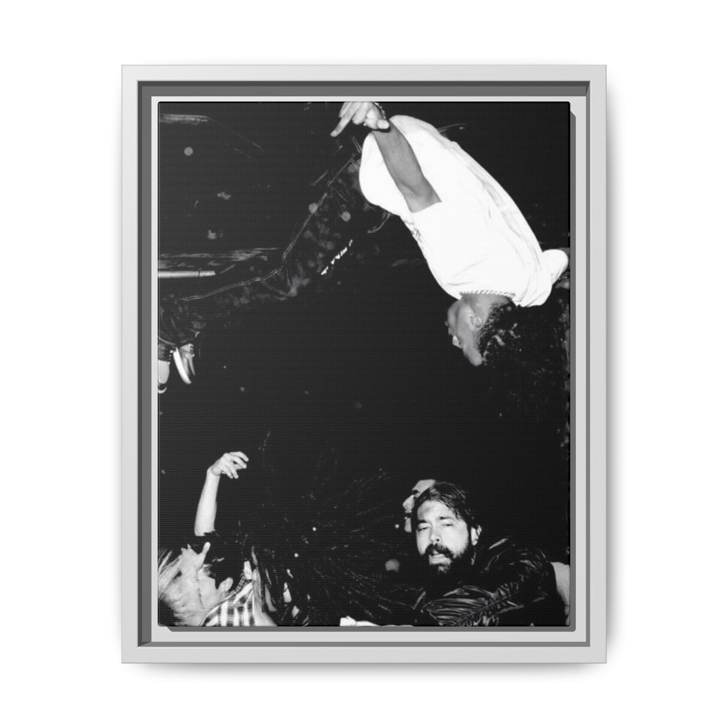 DIE LIT CANVAS WITH FRAME