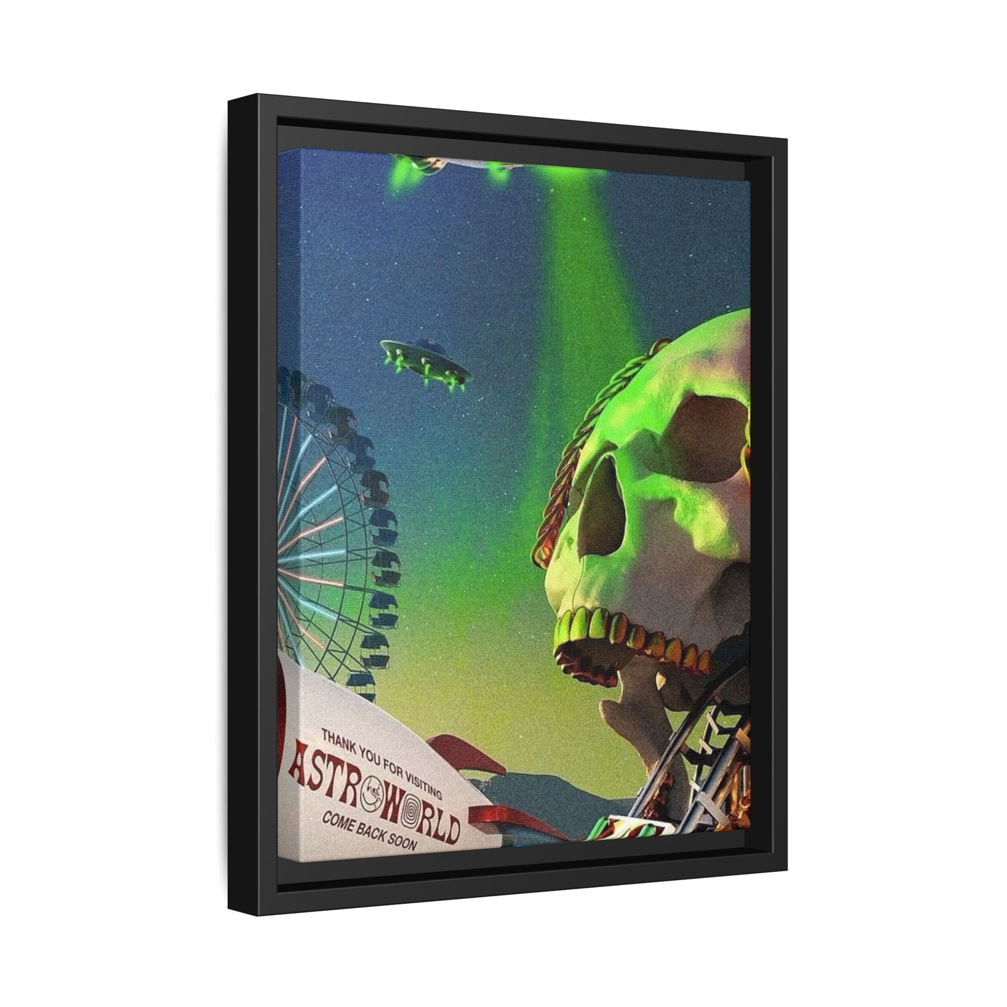 ASTROWORLD CANVAS WITH FRAME