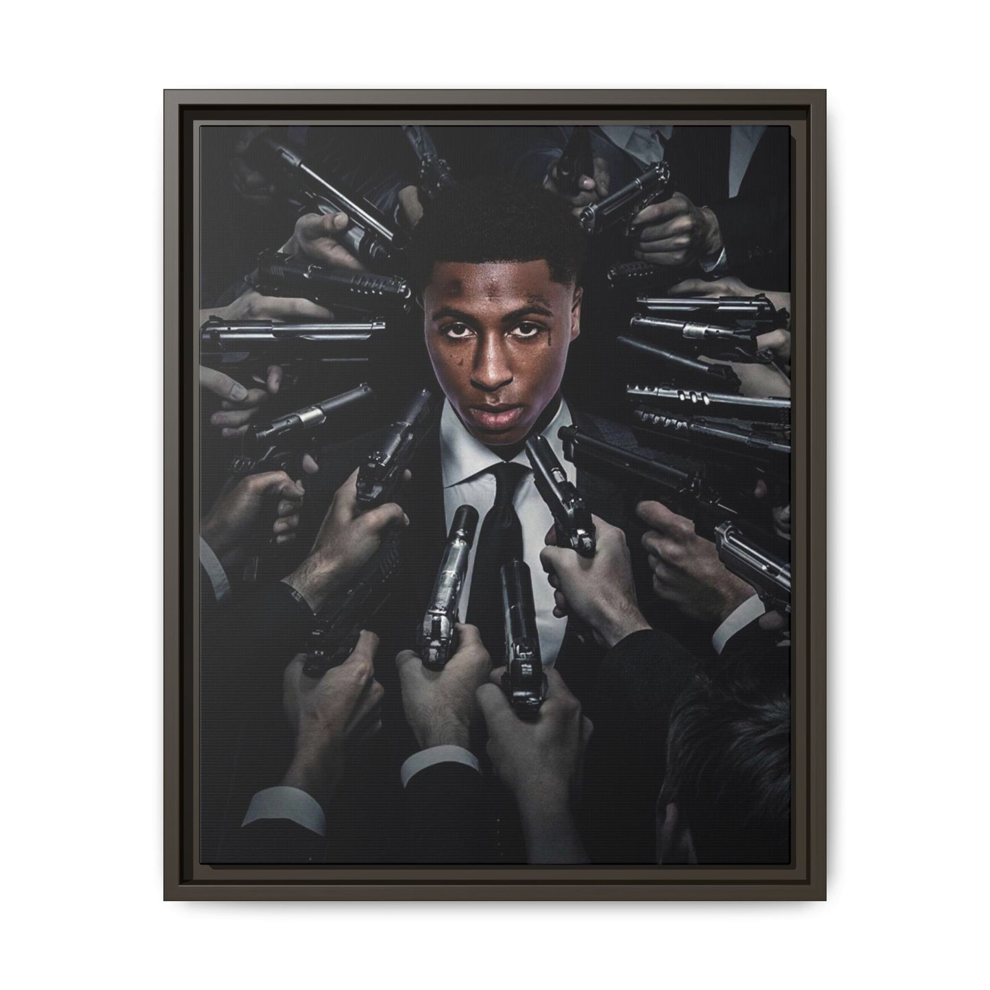 YOUNGBOY CANVAS WITH FRAME