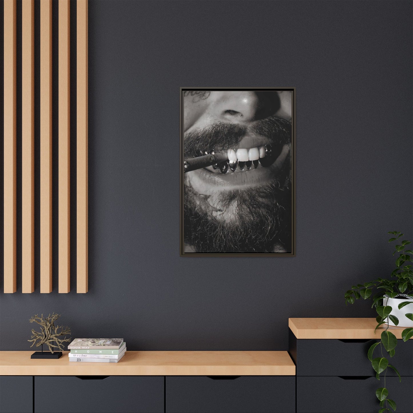 MALONE CANVAS WITH FRAME