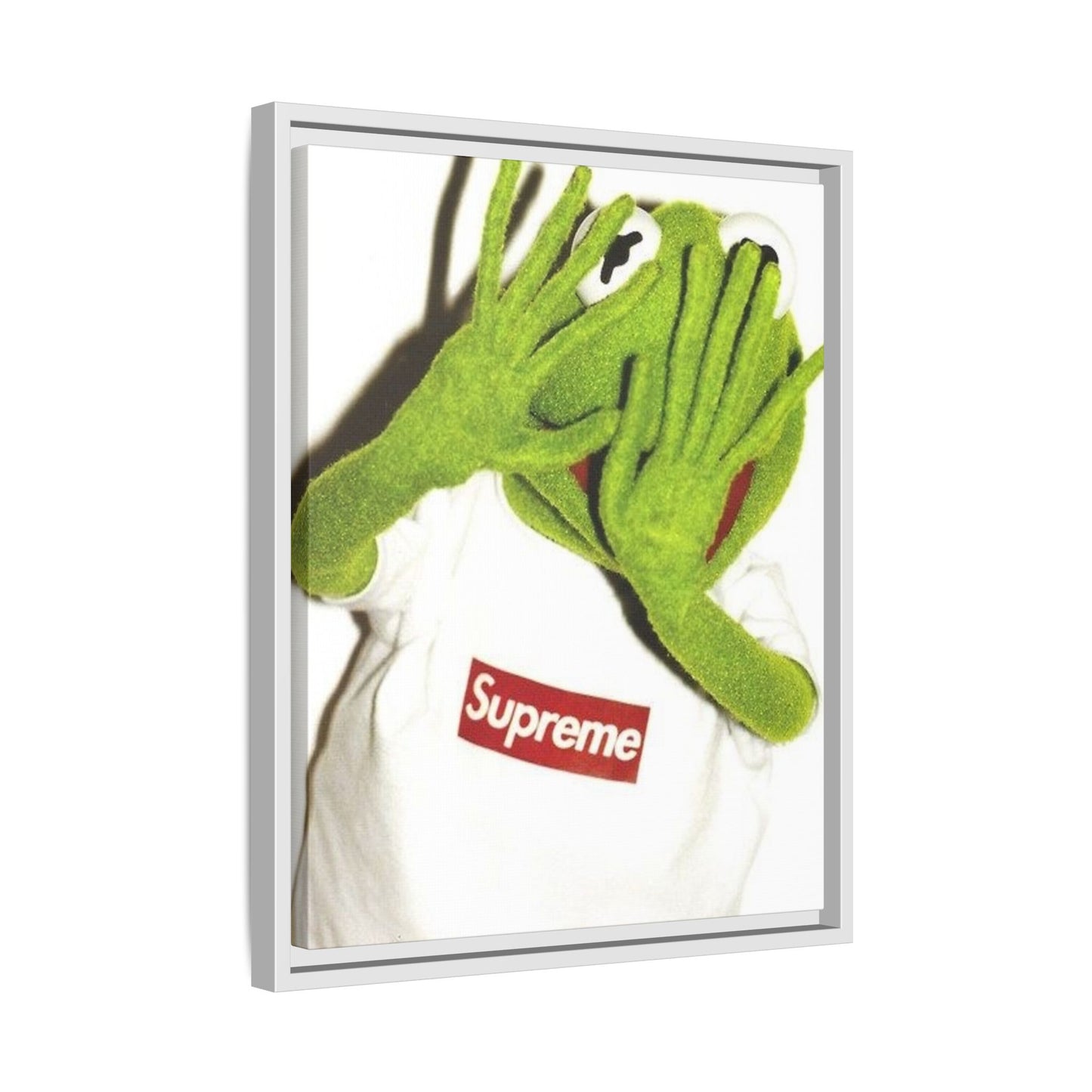 KERMIT CANVAS WITH FRAME