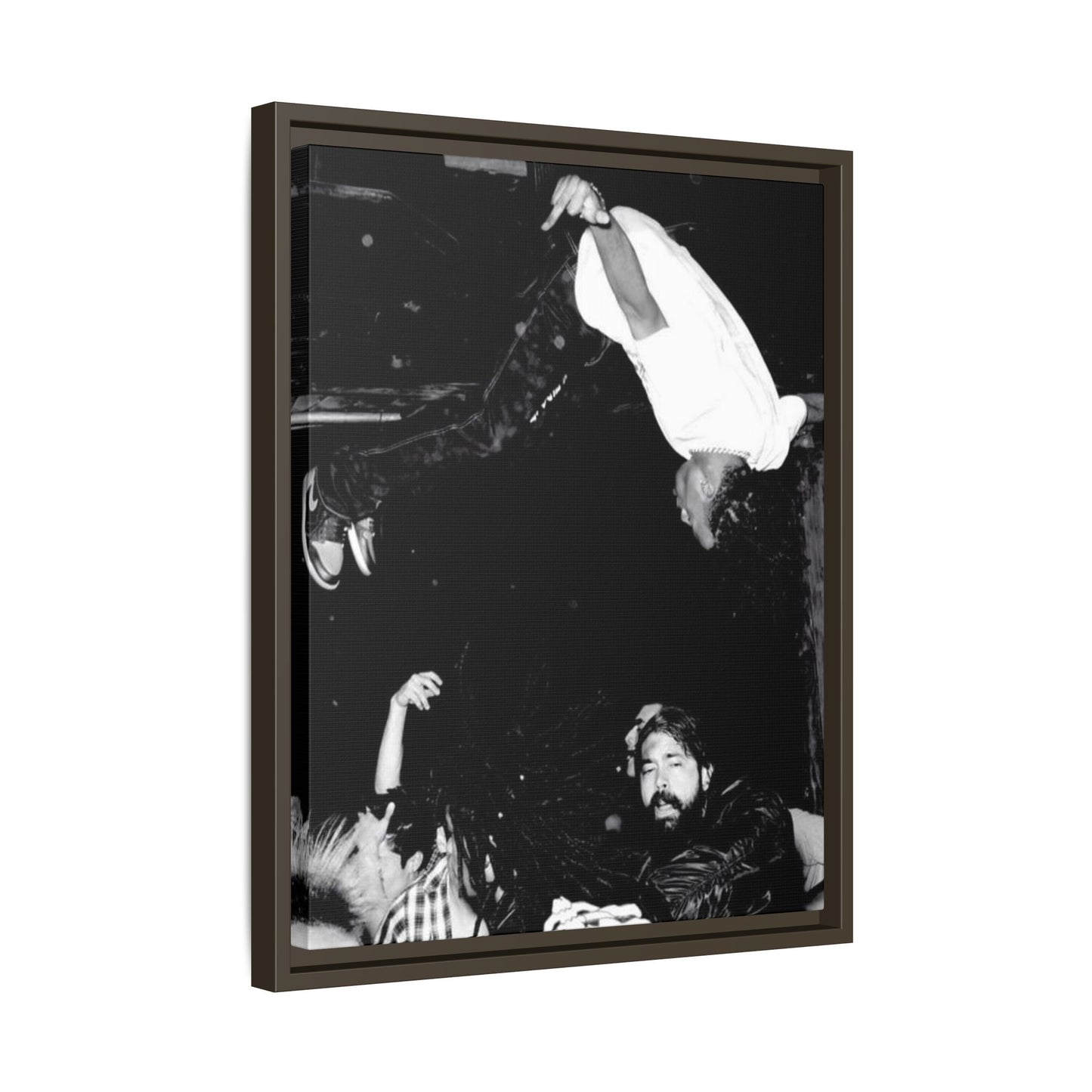 DIE LIT CANVAS WITH FRAME
