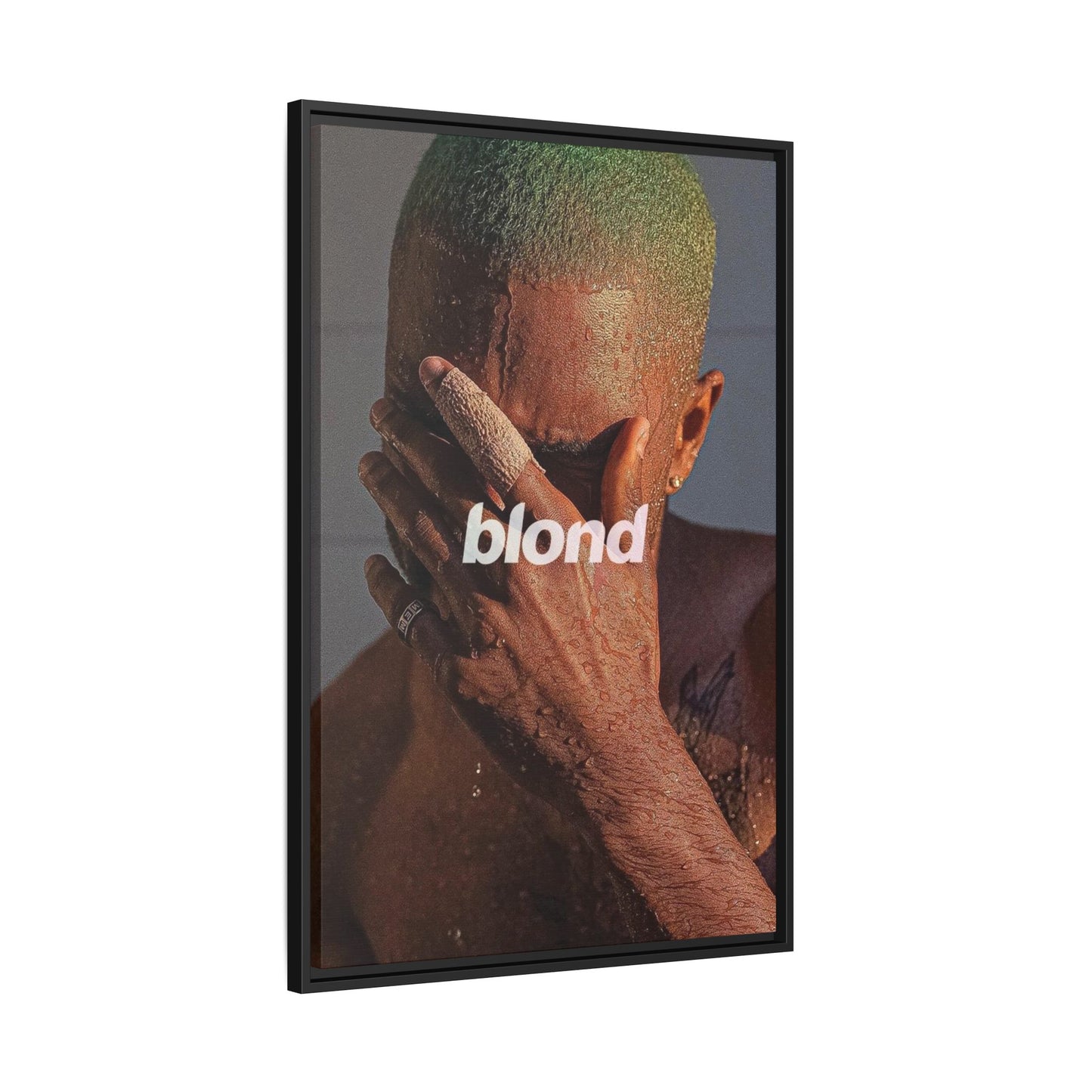 BLOND CANVAS WITH FRAME