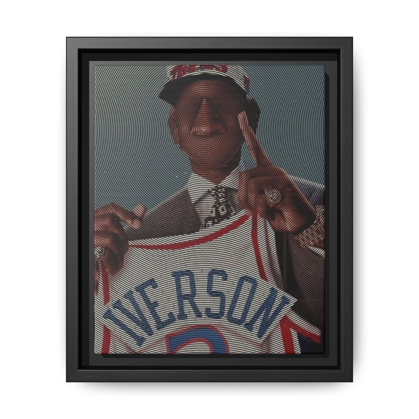 IVERSON CANVAS WITH FRAME