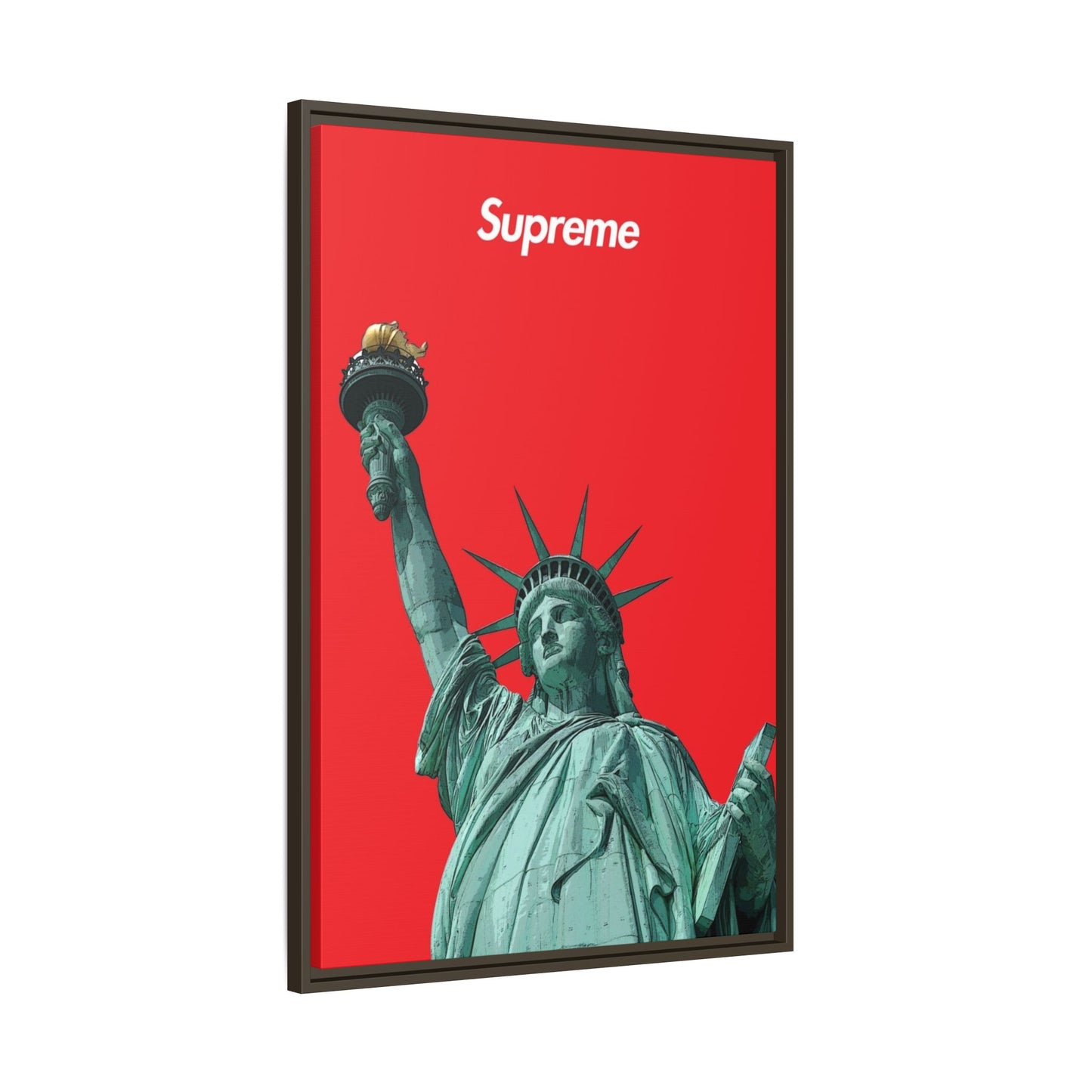 NY SUPREME CANVAS WITH FRAME