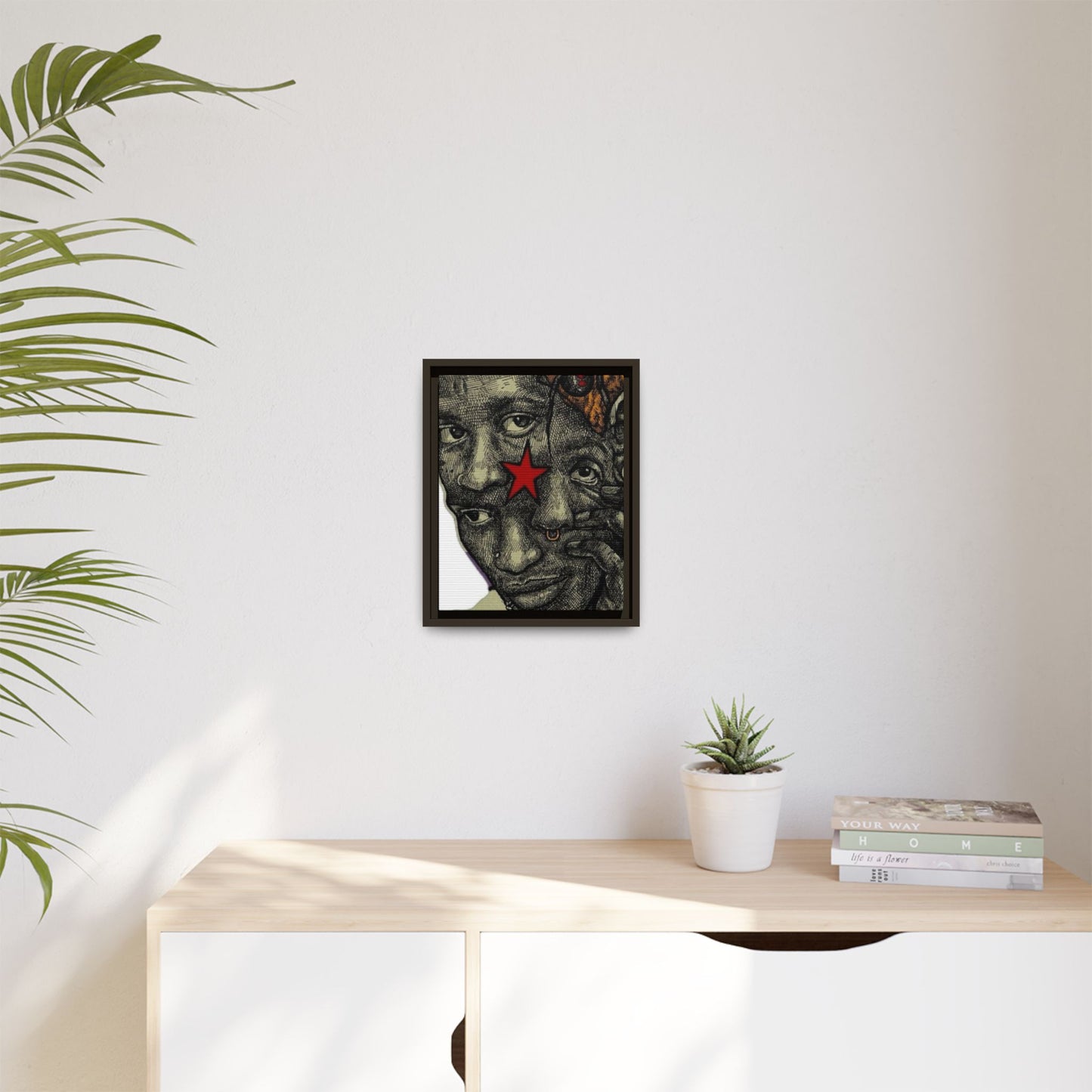 THUG FREE CANVAS WITH FRAME
