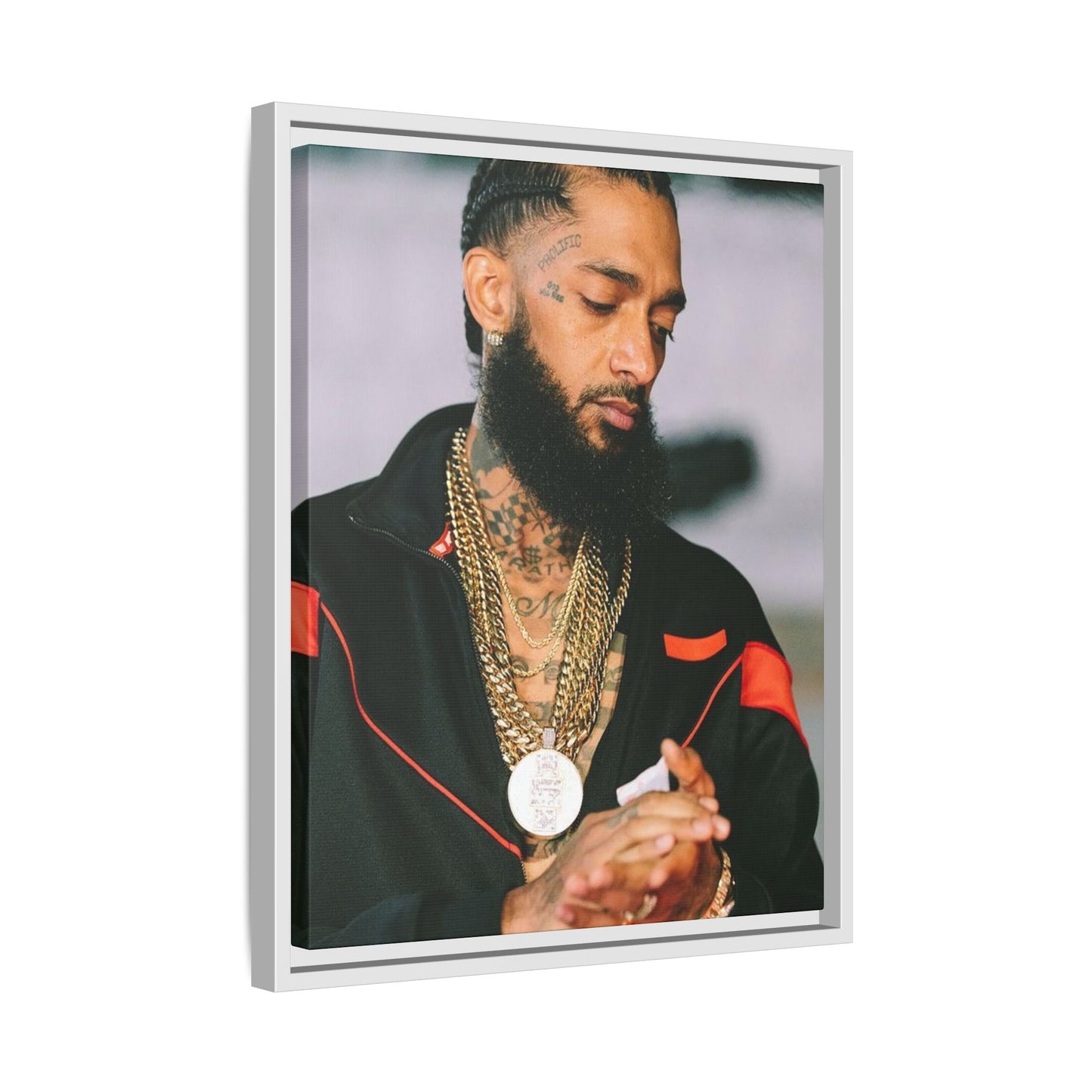 HU$$LE CANVAS WITH FRAME
