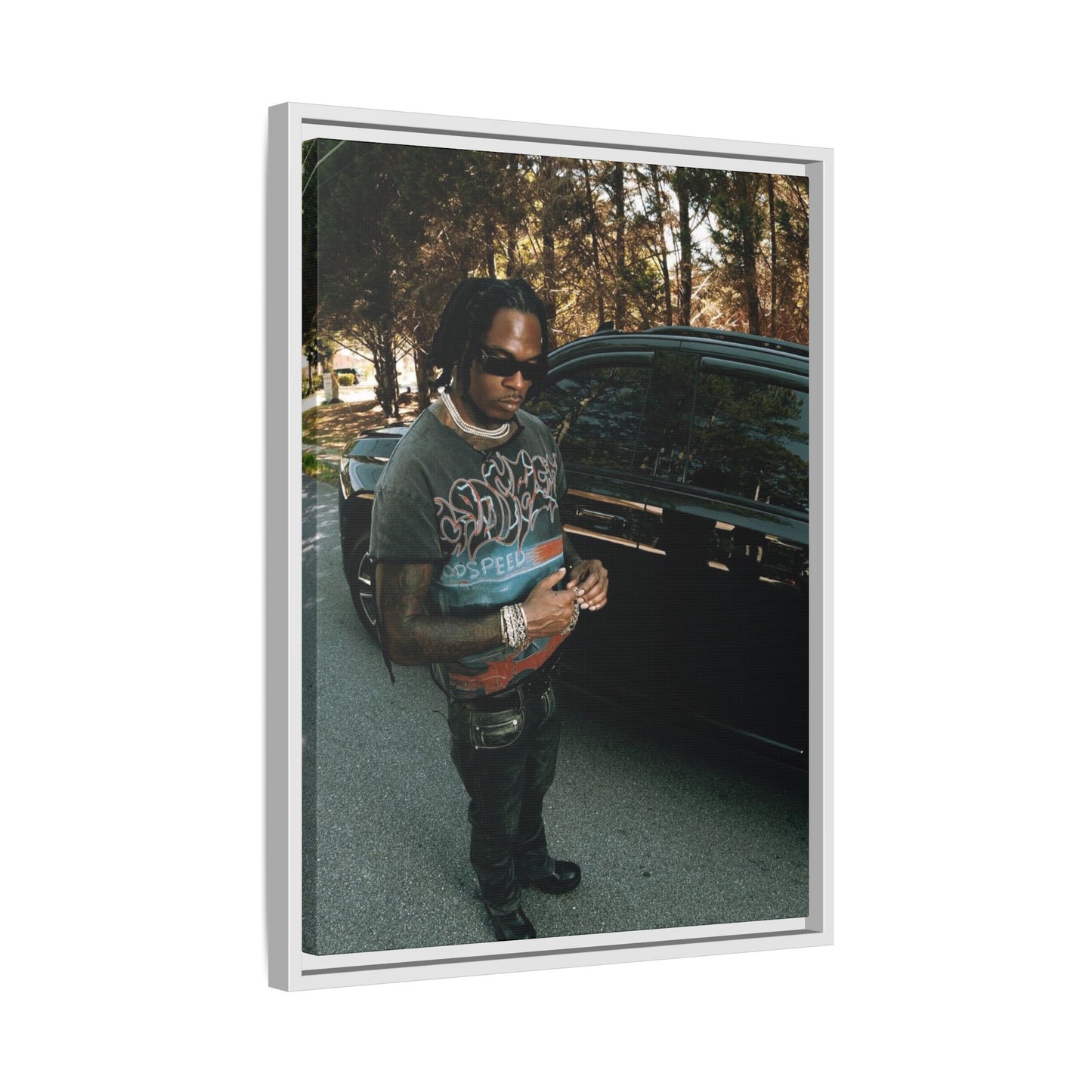 GUNNA CANVAS WITH FRAME
