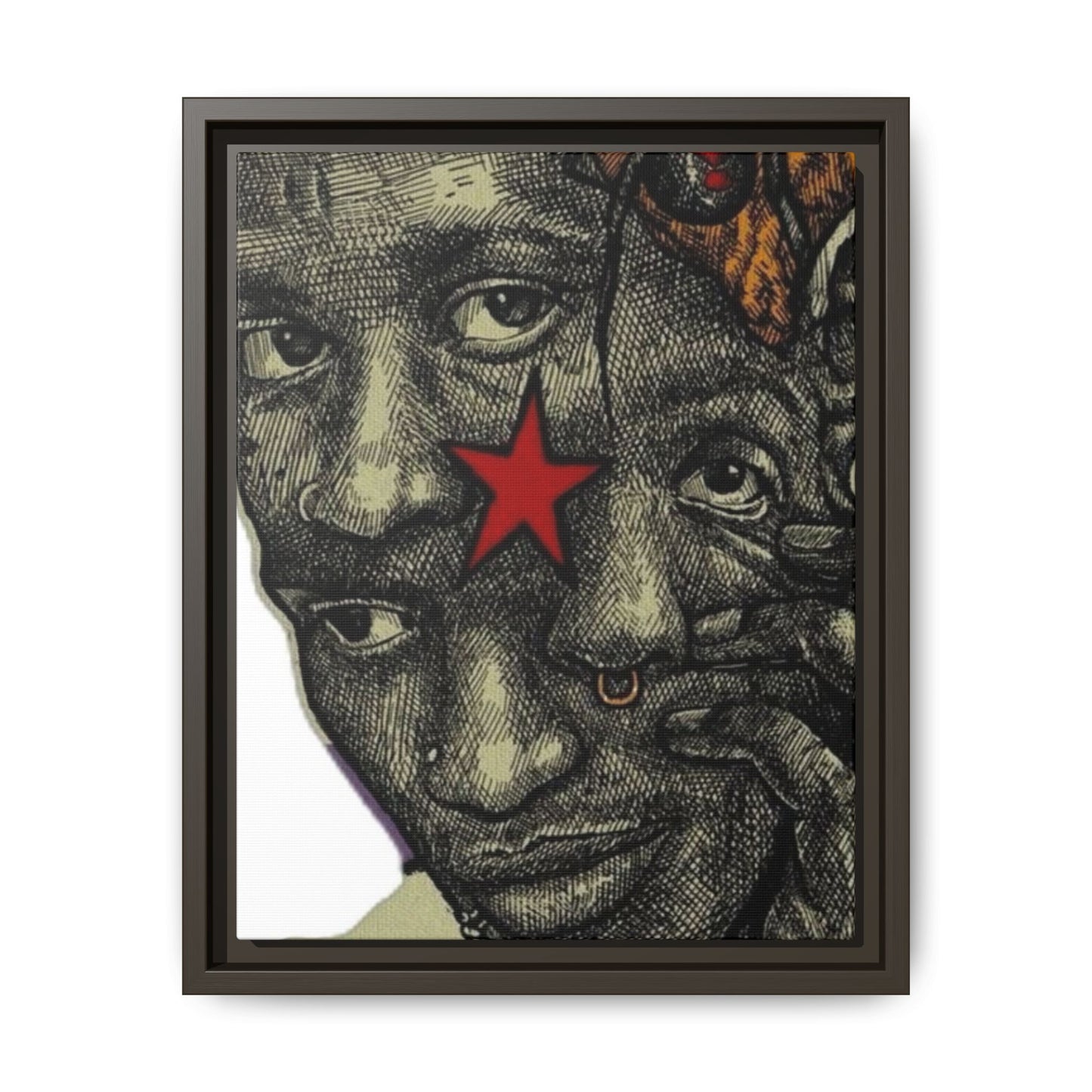 THUG FREE CANVAS WITH FRAME