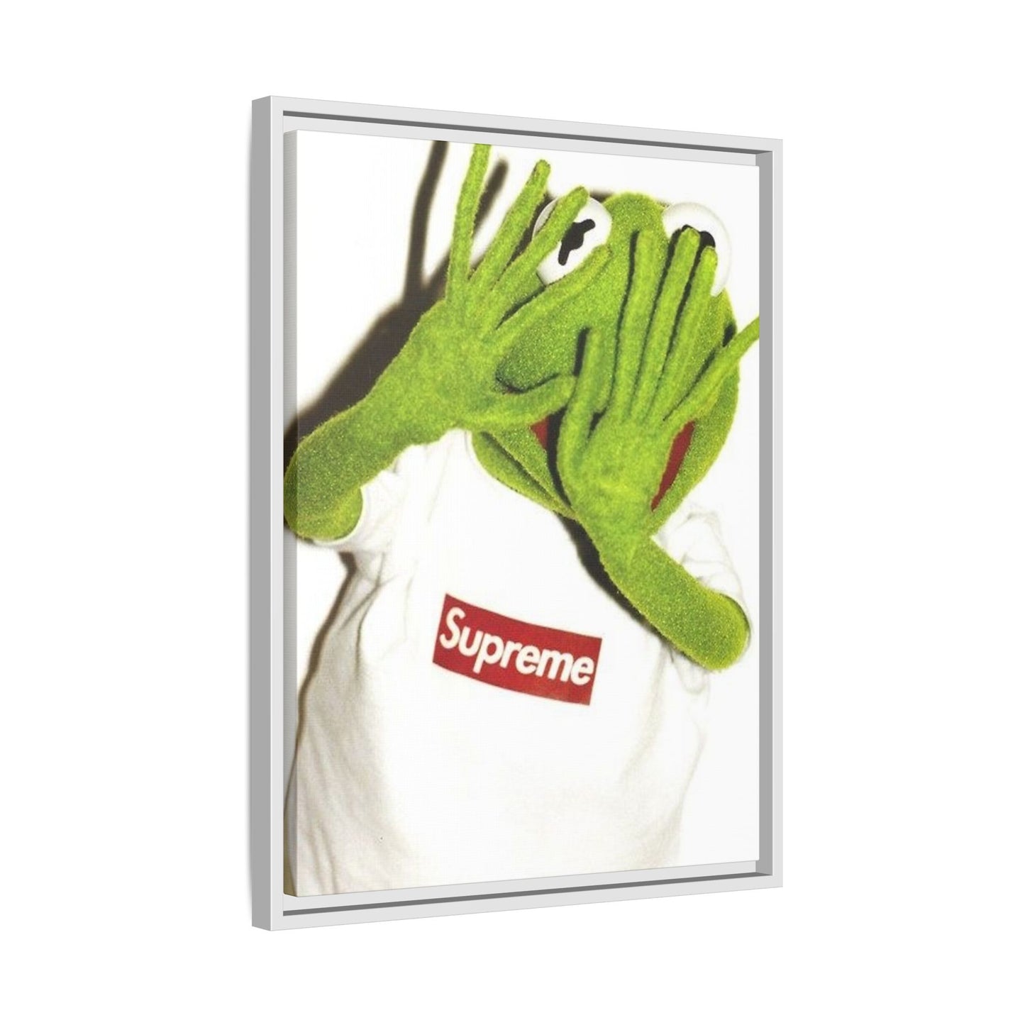 KERMIT CANVAS WITH FRAME