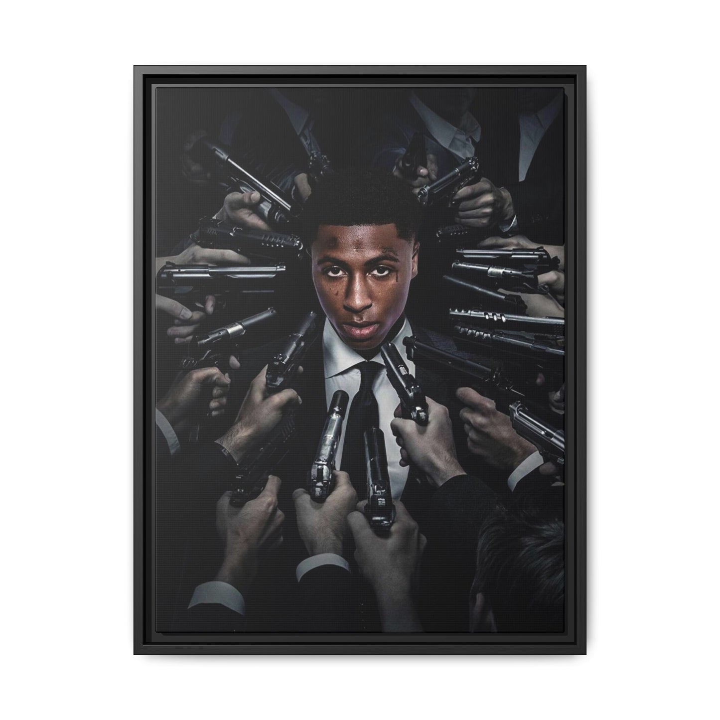 YOUNGBOY CANVAS WITH FRAME
