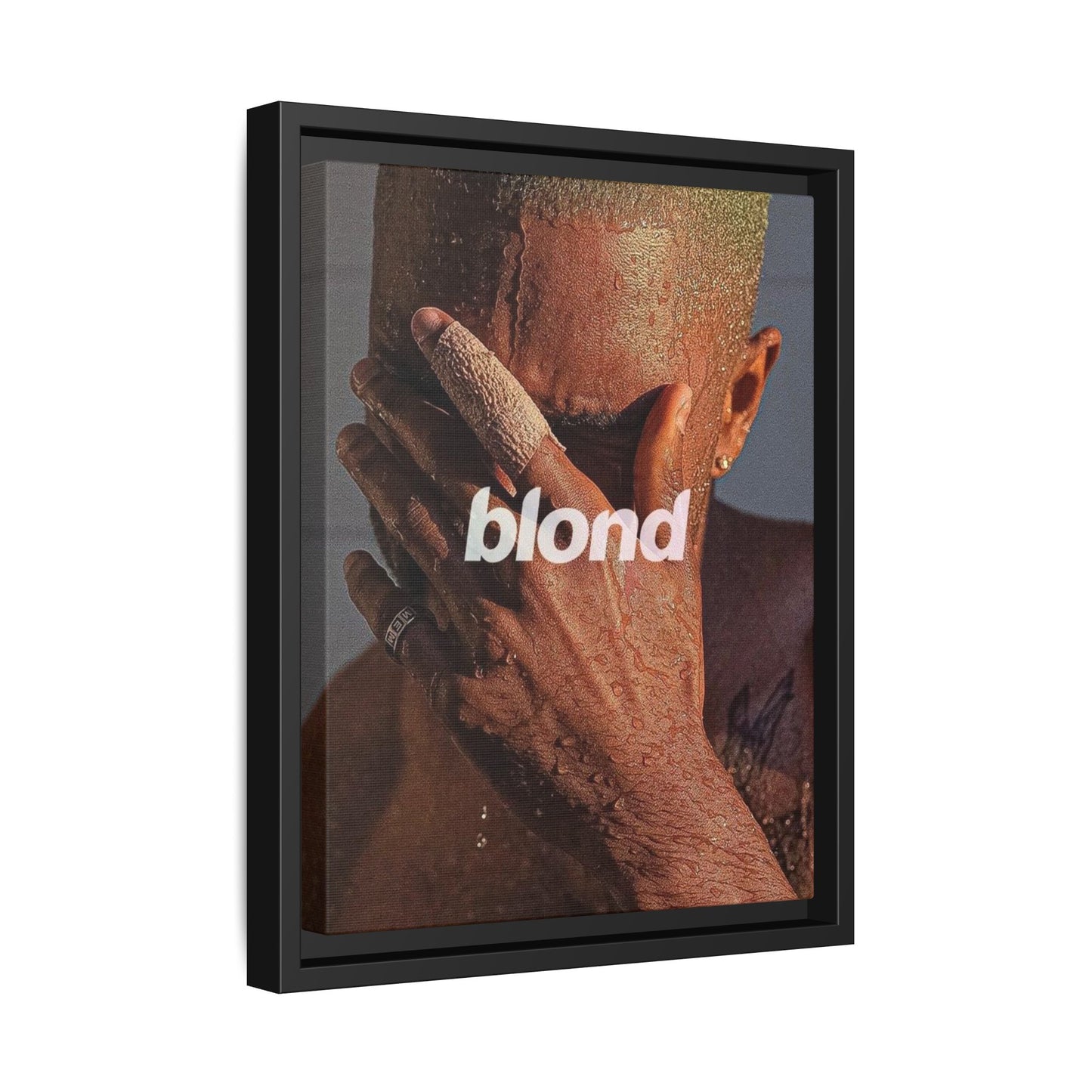 BLOND CANVAS WITH FRAME