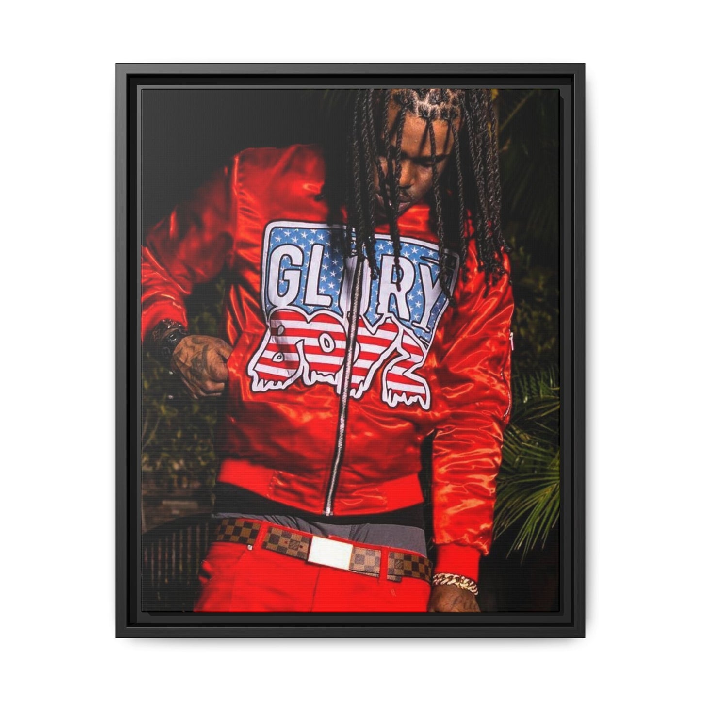 KEEF CANVAS WITH FRAME