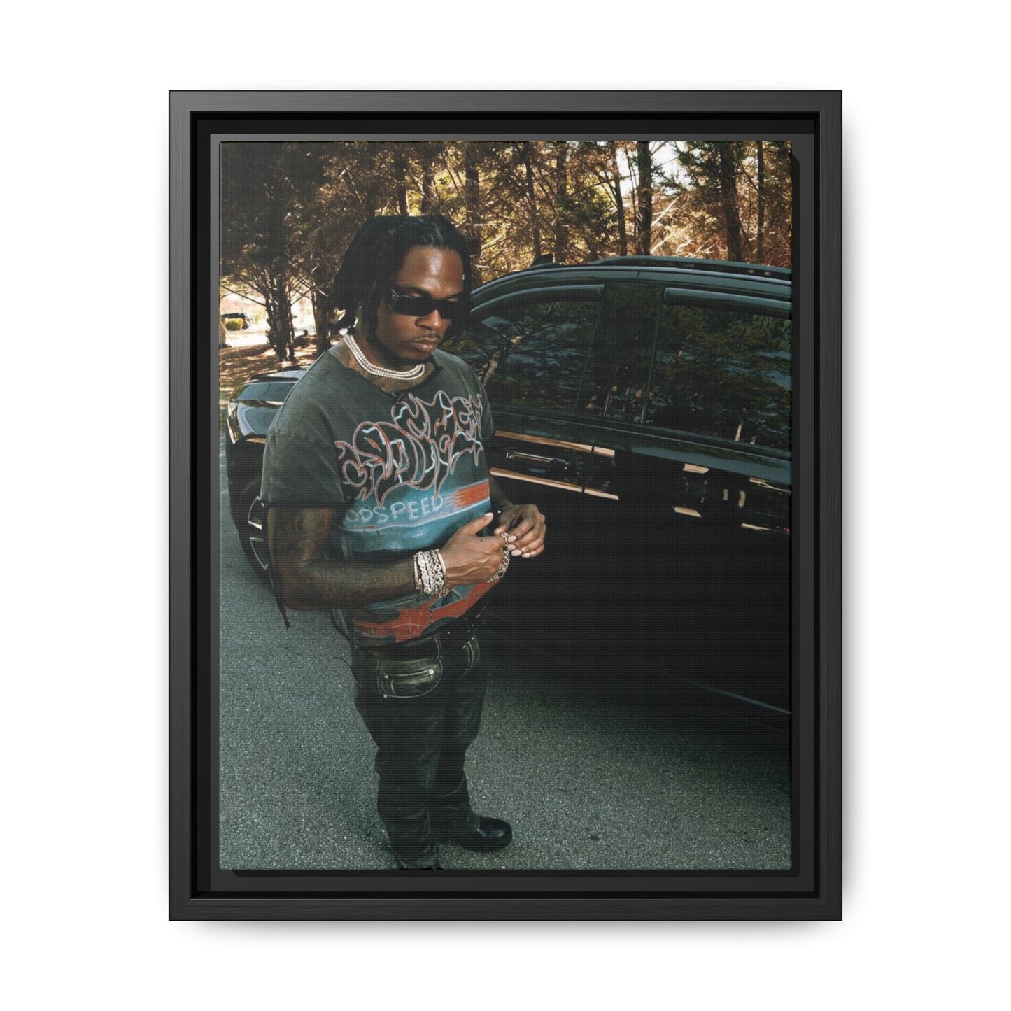 GUNNA CANVAS WITH FRAME