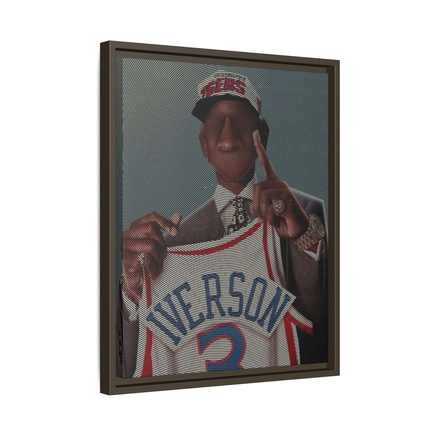IVERSON CANVAS WITH FRAME
