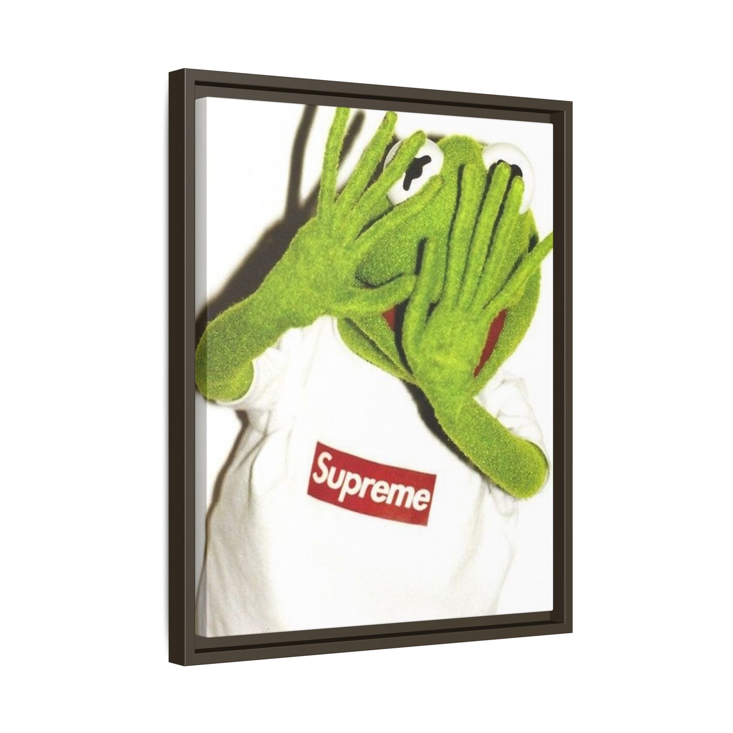 KERMIT CANVAS WITH FRAME